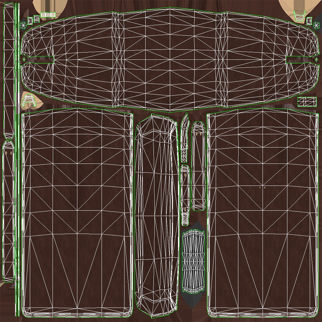 Old Vintage Leather Bag - Low-Poly Game-Ready 3D Model