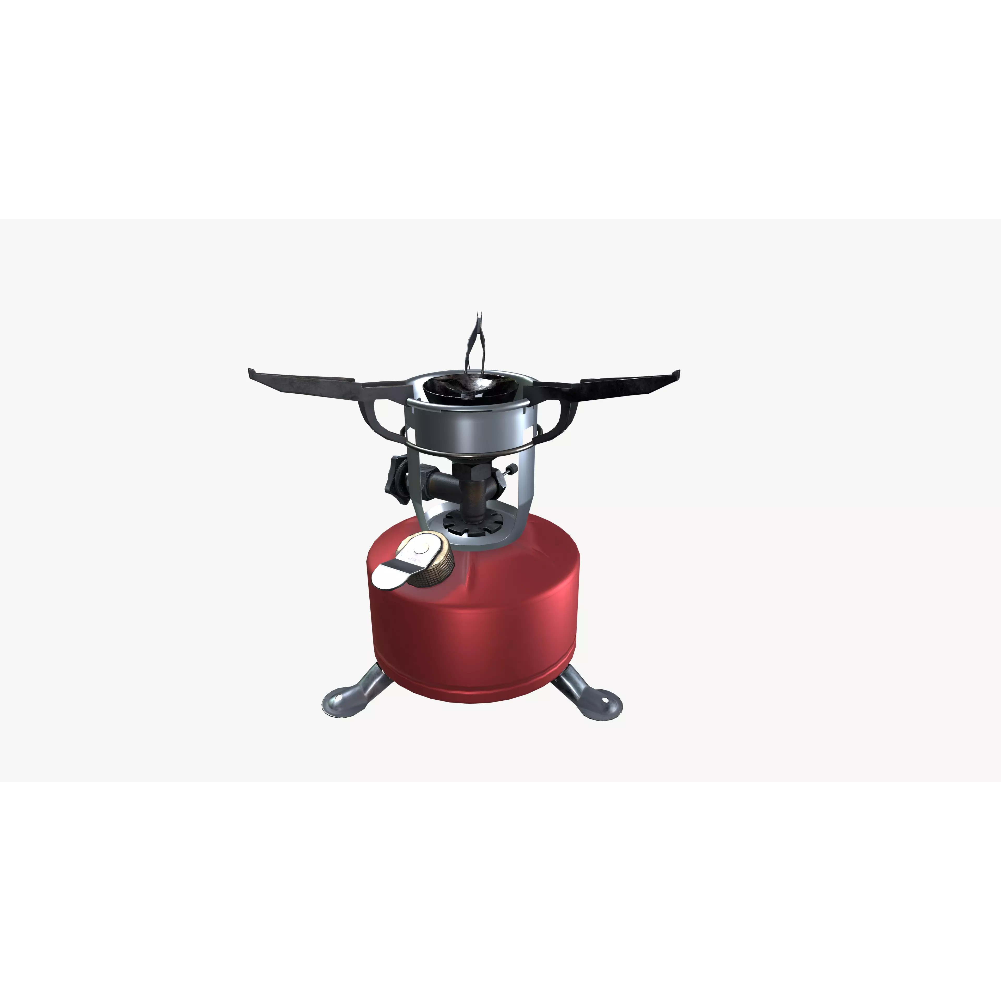 Military Stove Gas Canister - Game-Ready 3D Model - View 2