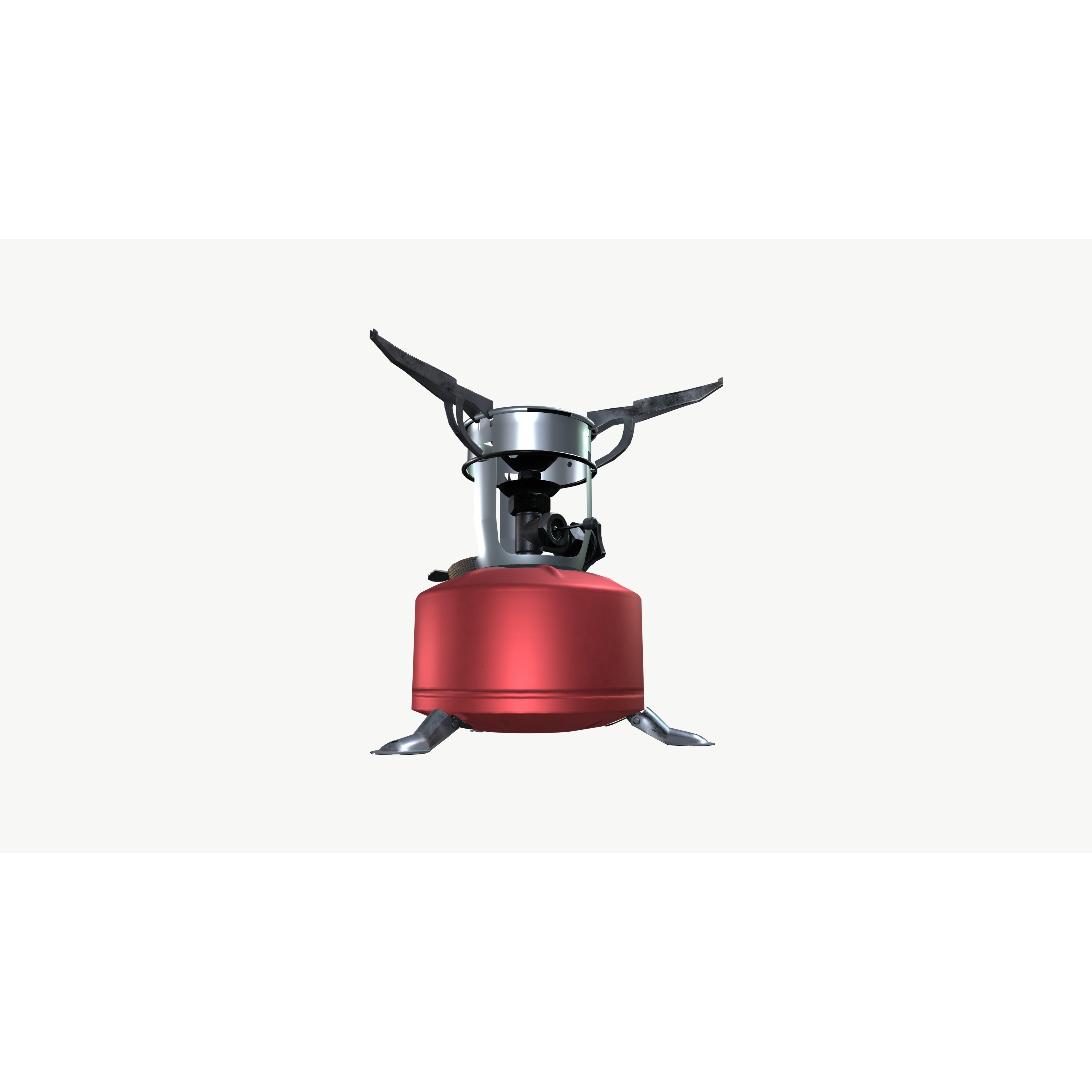 Military Stove Gas Canister - Game-Ready 3D Model - View 3