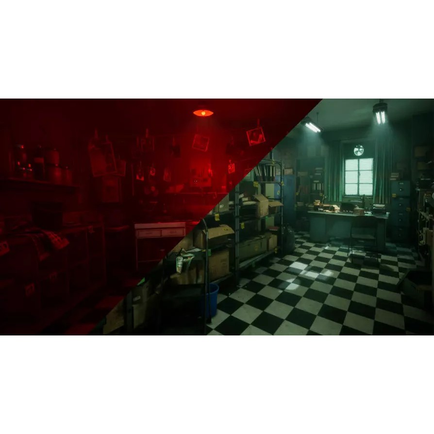 Detective Office - Low-Poly Game-Ready 3D Model - View 2