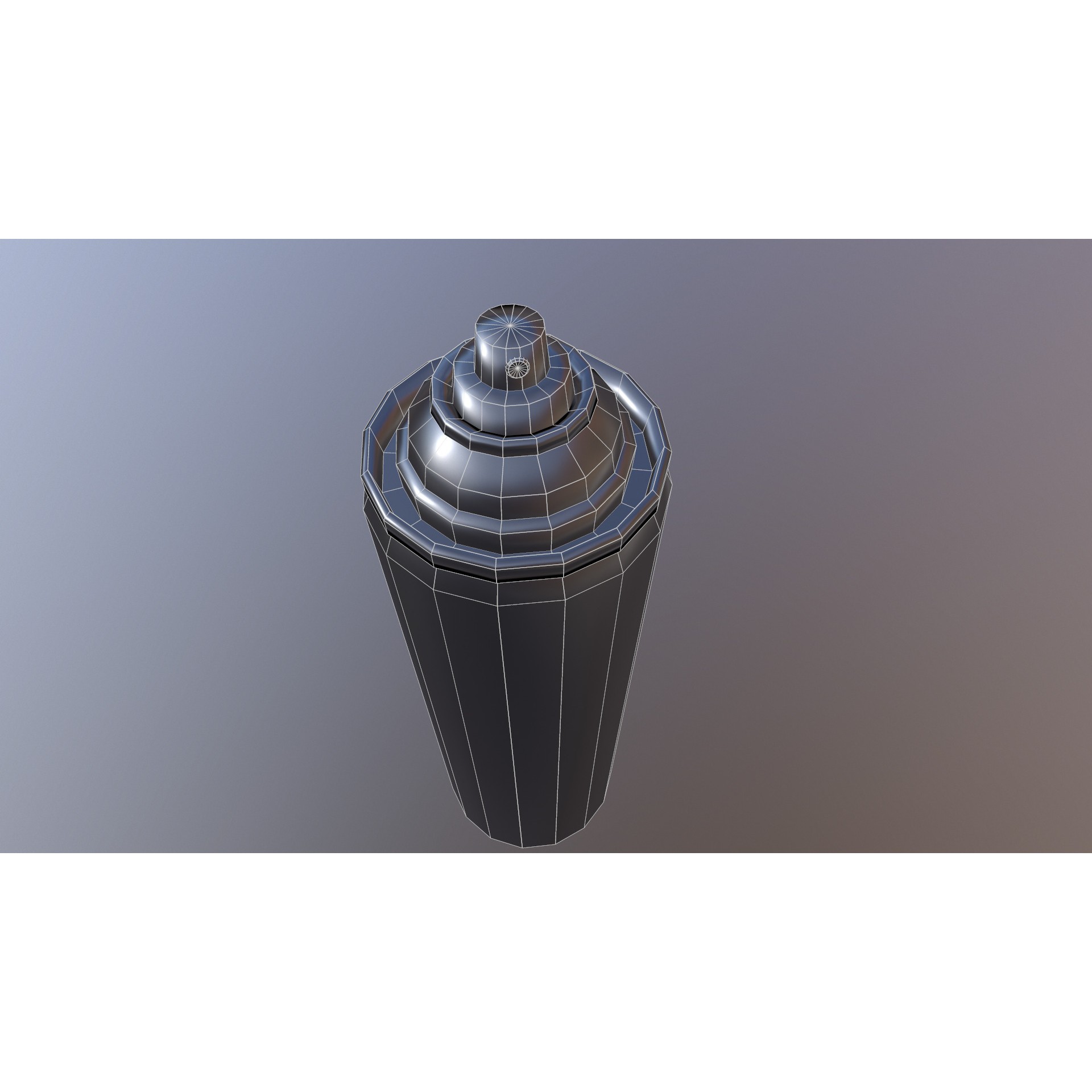 Spray Can - Low-Poly Game-Ready 3D Model
