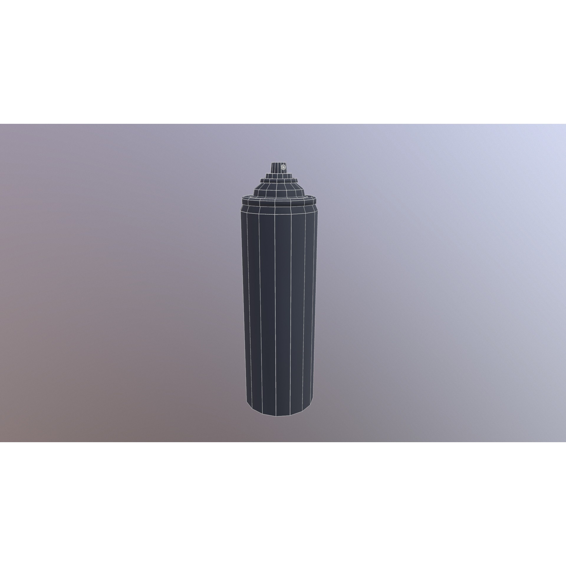 Spray Can - Low-Poly Game-Ready 3D Model - View 4