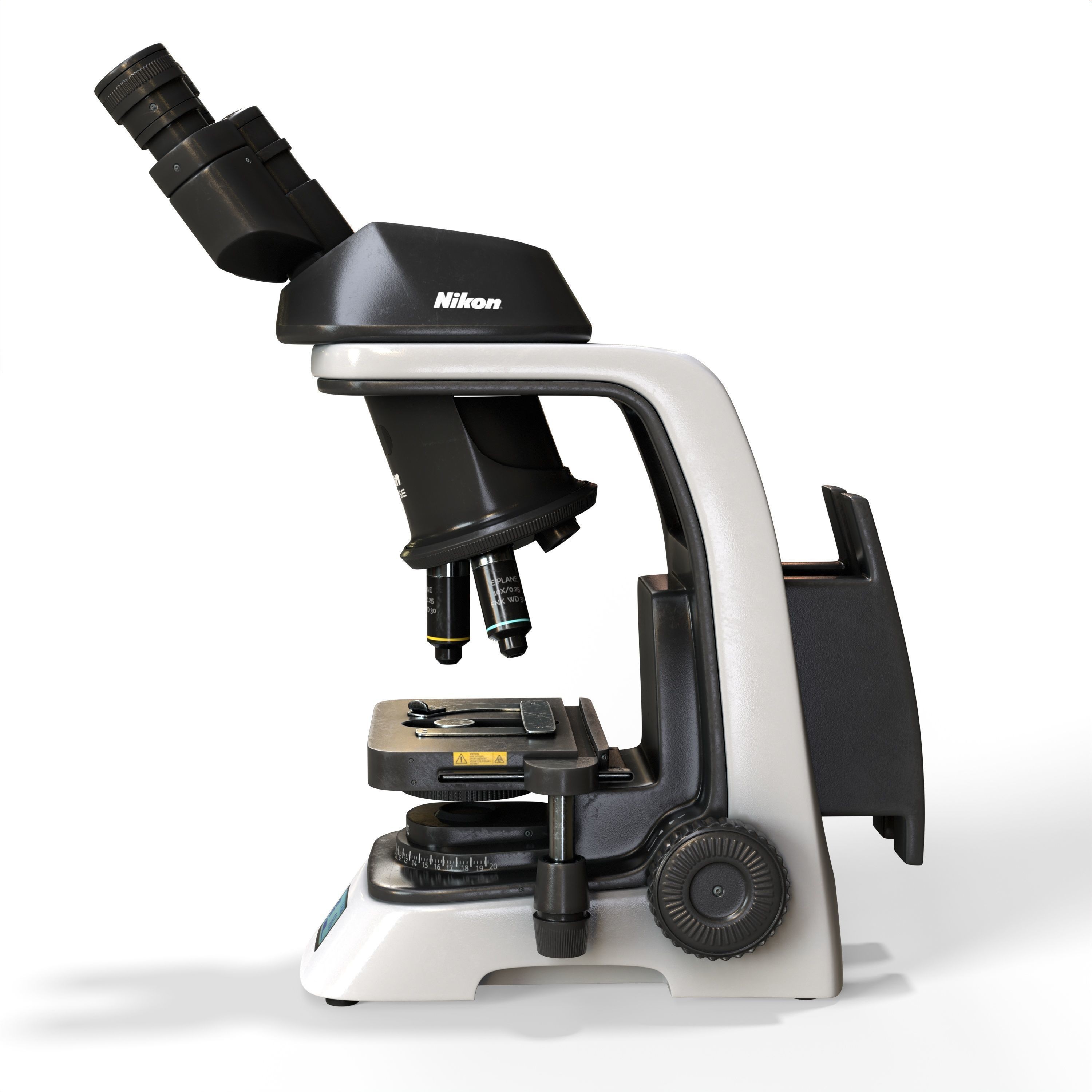 Nikon Eclipse Si Microscope - Game-Ready 3D Model - View 4