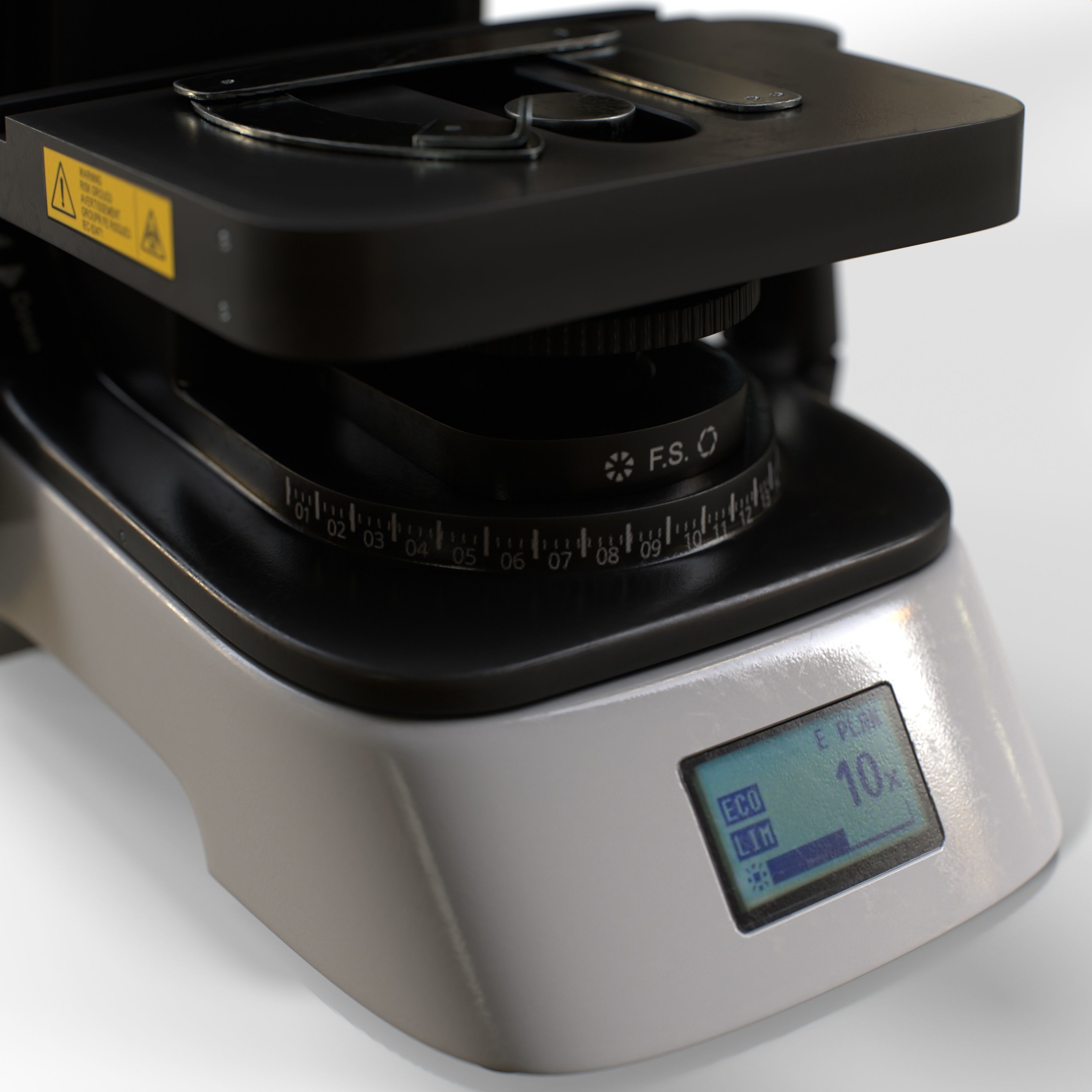 Nikon Eclipse Si Microscope - Game-Ready 3D Model - View 5