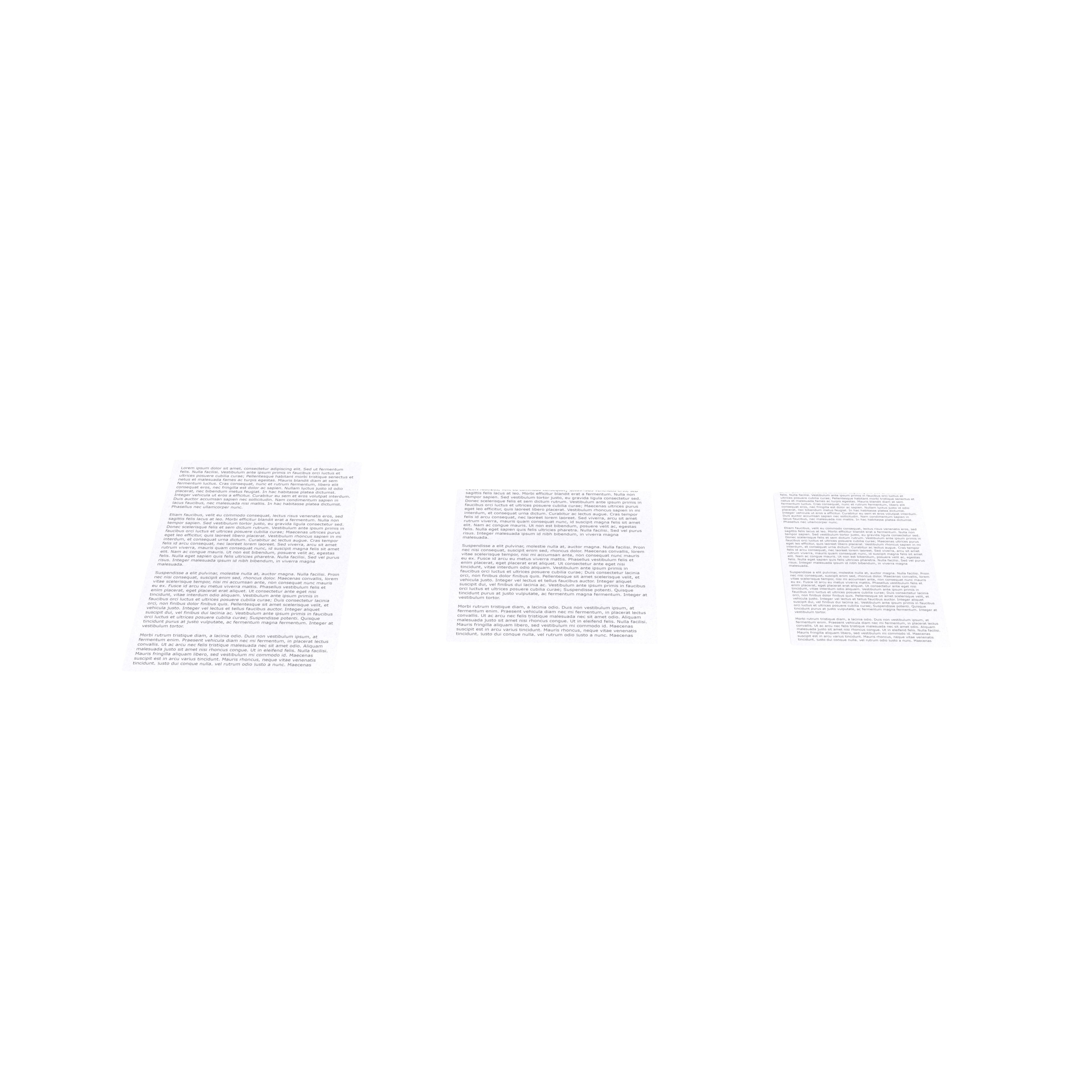 Crumpled Paper Animation - Low-Poly Game-Ready 3D Model - View 4