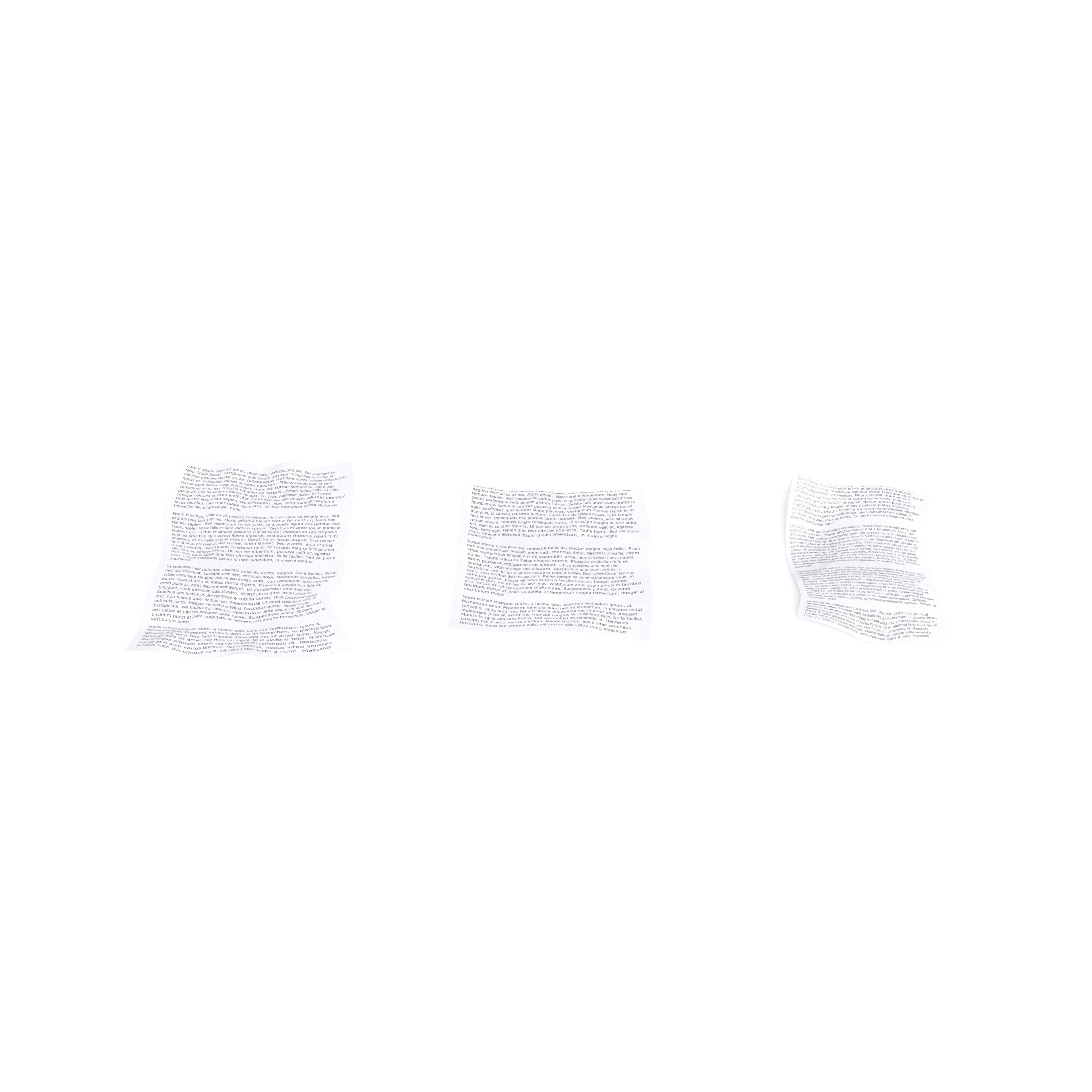 Crumpled Paper Animation - Low-Poly Game-Ready 3D Model - View 6