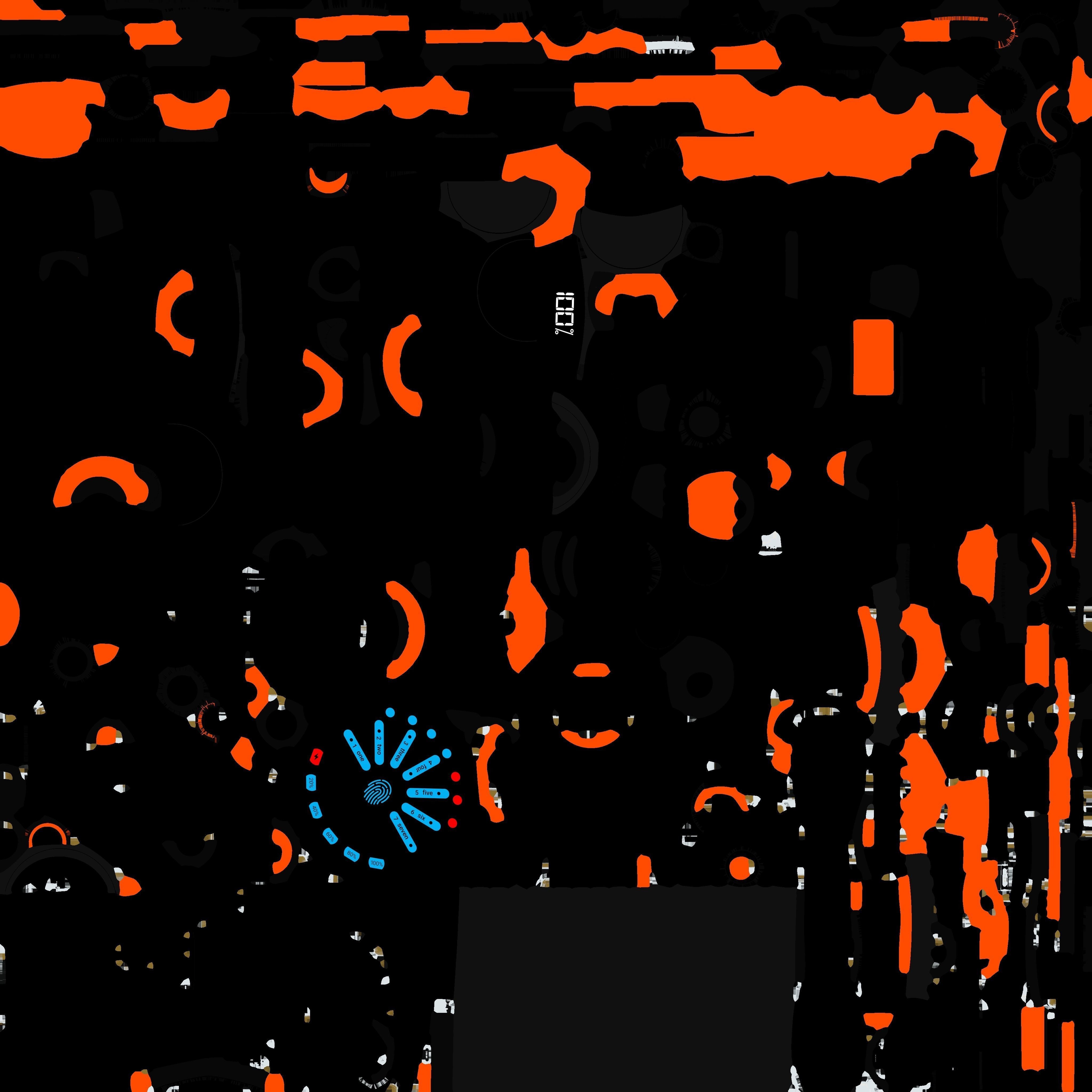 Massage Gun - Game-Ready 3D Model