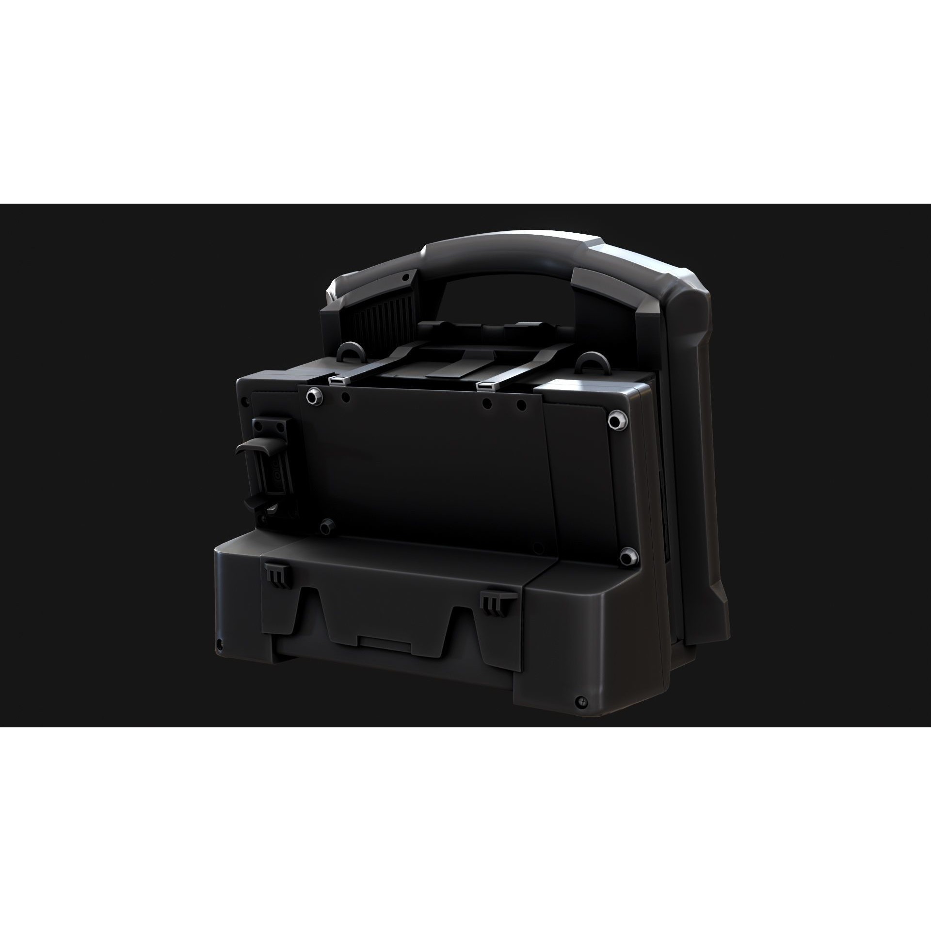Corpuls3T Medical Monitor - Low-Poly Game-Ready 3D Model - View 6