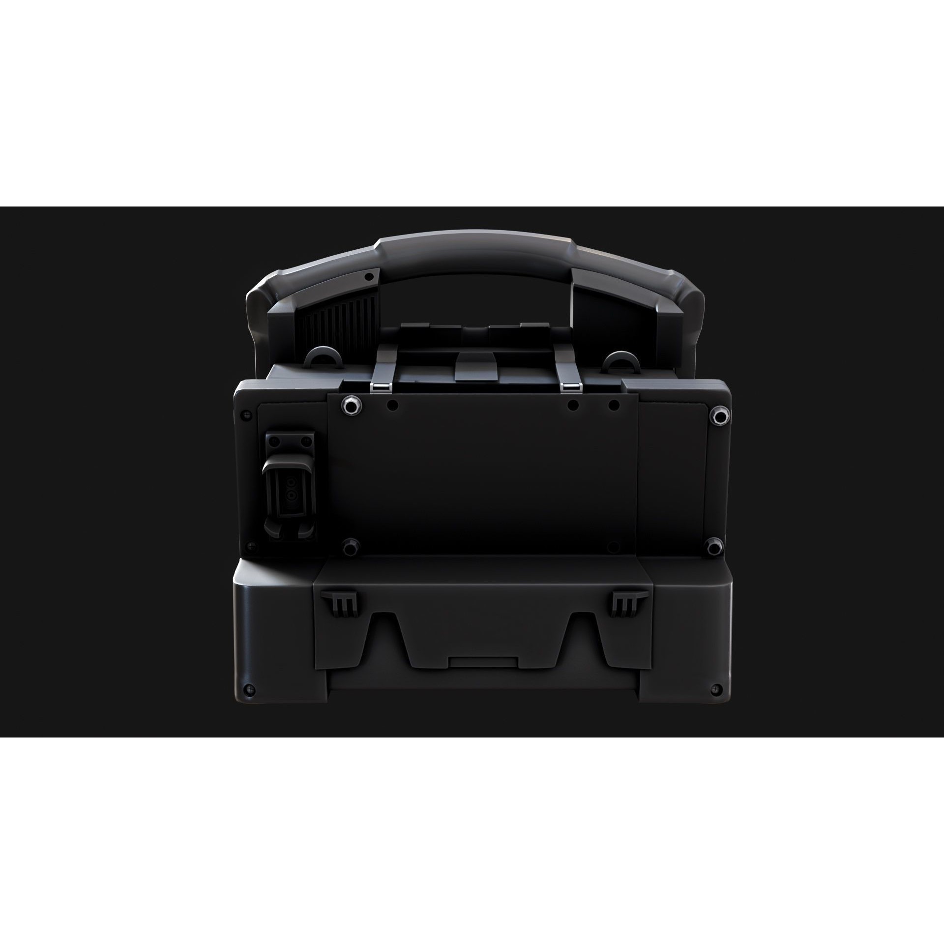 Corpuls3T Medical Monitor - Low-Poly Game-Ready 3D Model - View 7