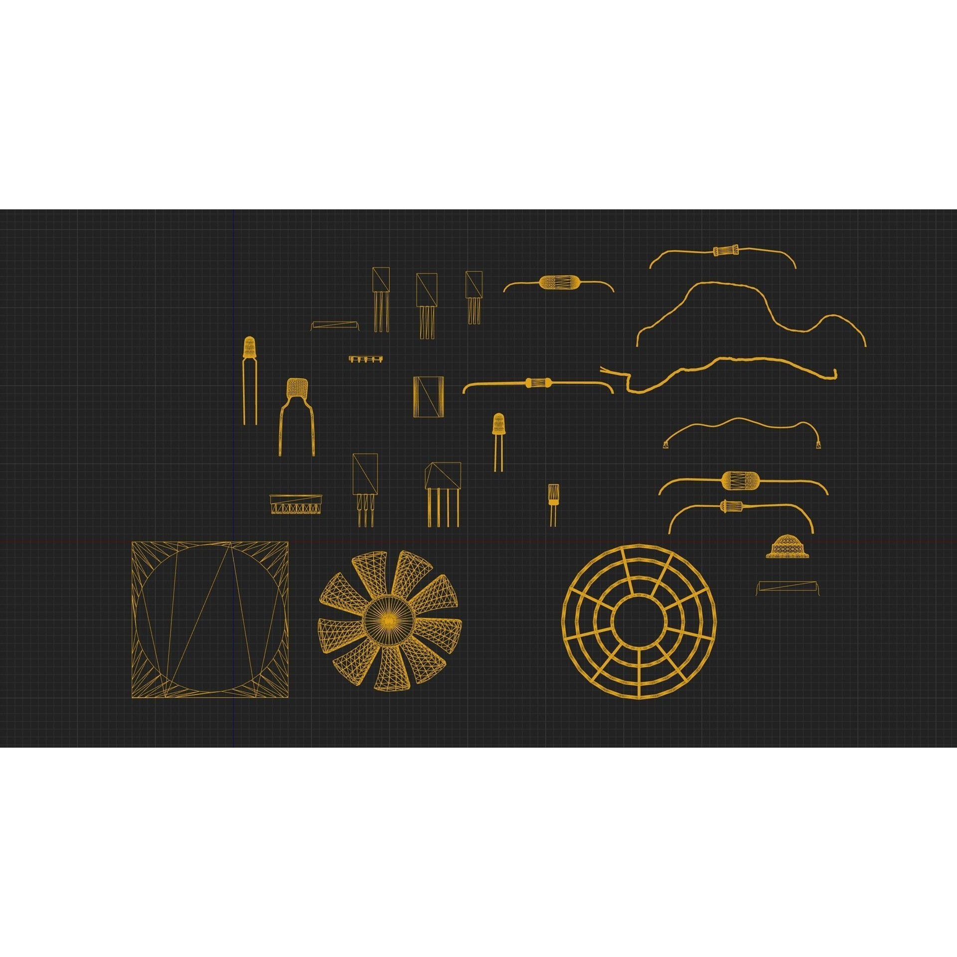 CPU World - Low-Poly Game-Ready 3D Model