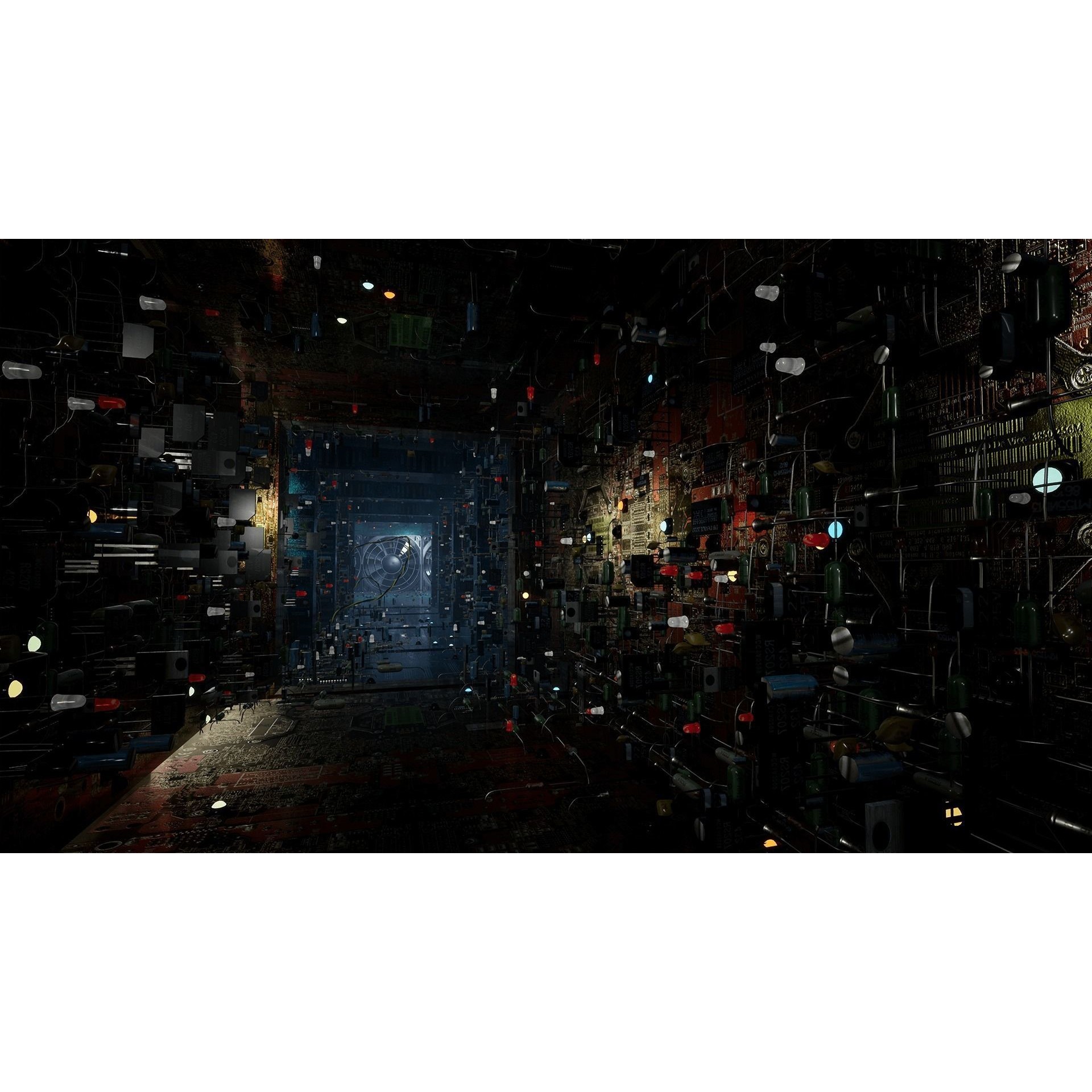 CPU World - Low-Poly Game-Ready 3D Model - View 10