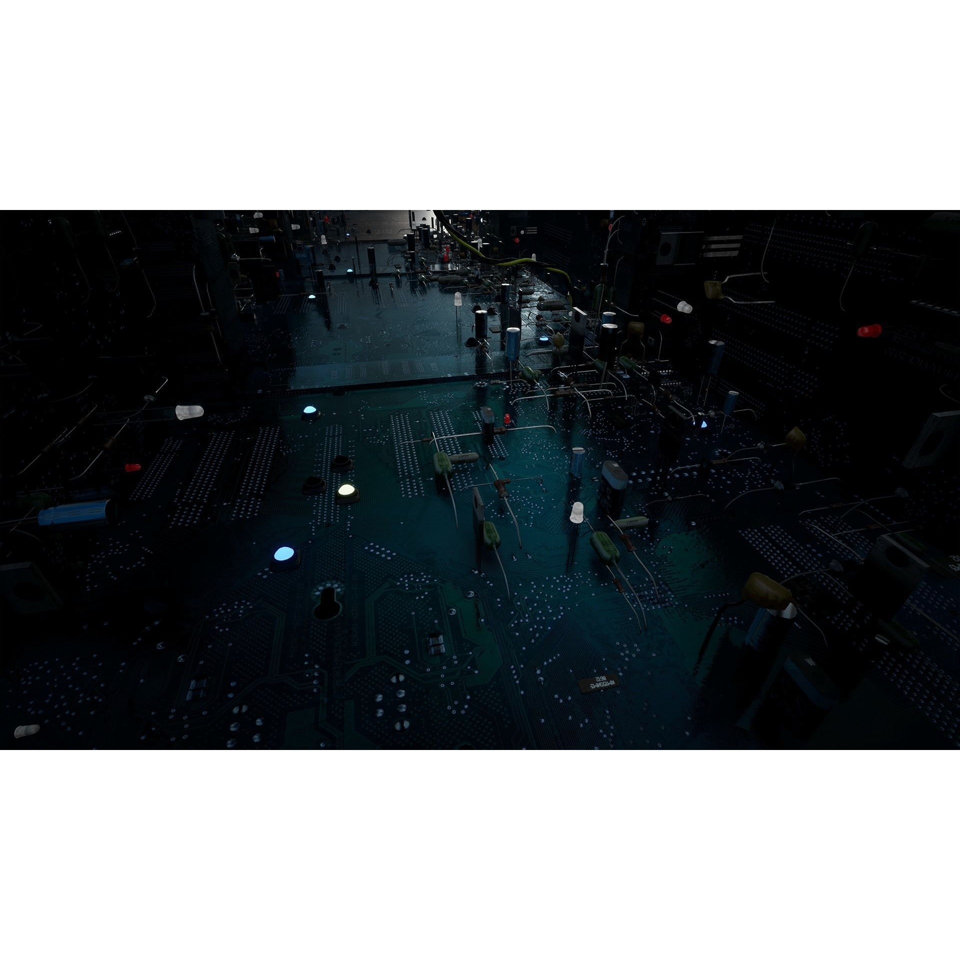 CPU World - Low-Poly Game-Ready 3D Model - View 11