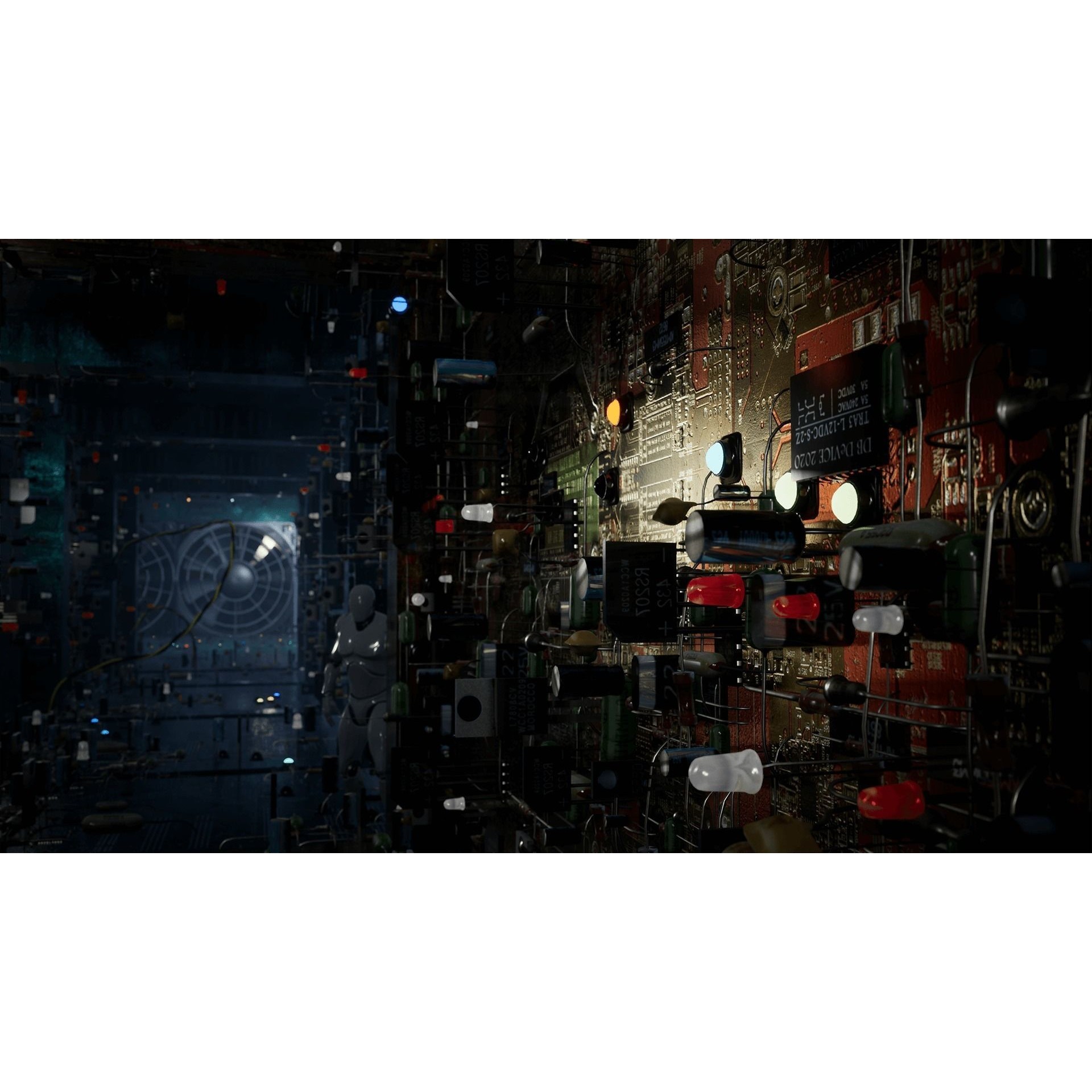 CPU World - Low-Poly Game-Ready 3D Model - View 12