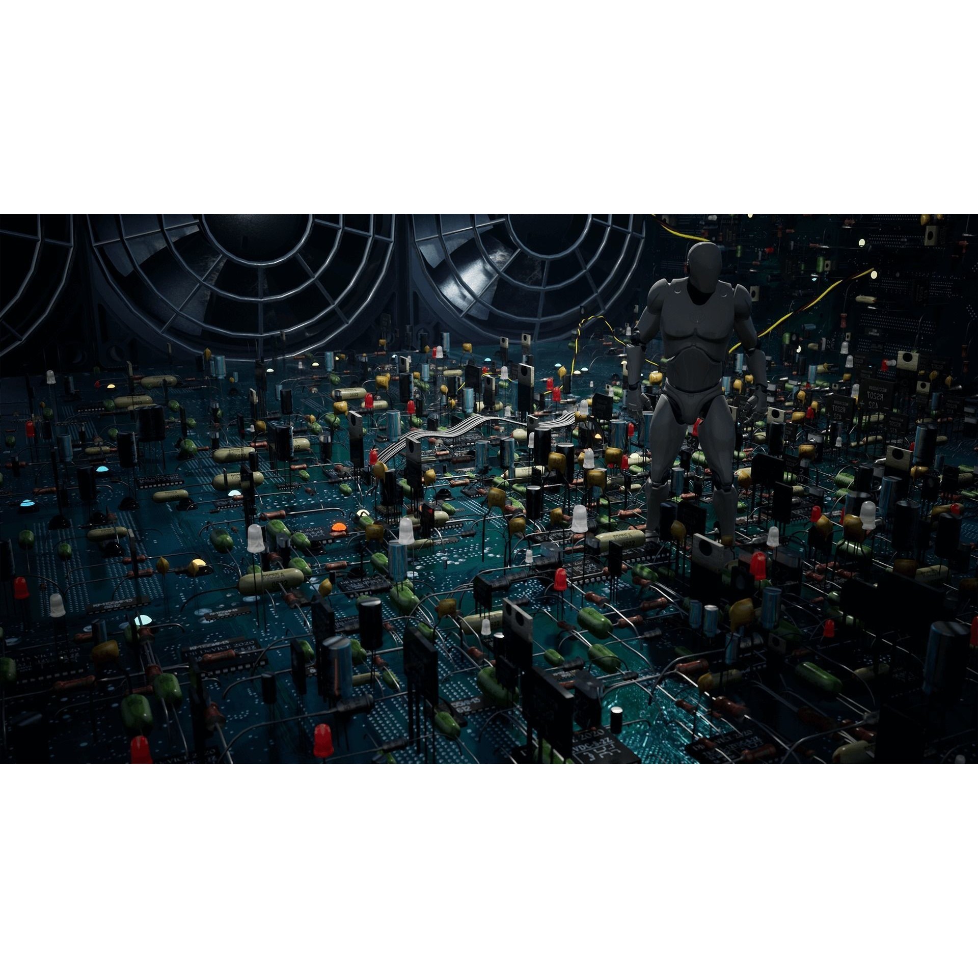 CPU World - Low-Poly Game-Ready 3D Model - View 14