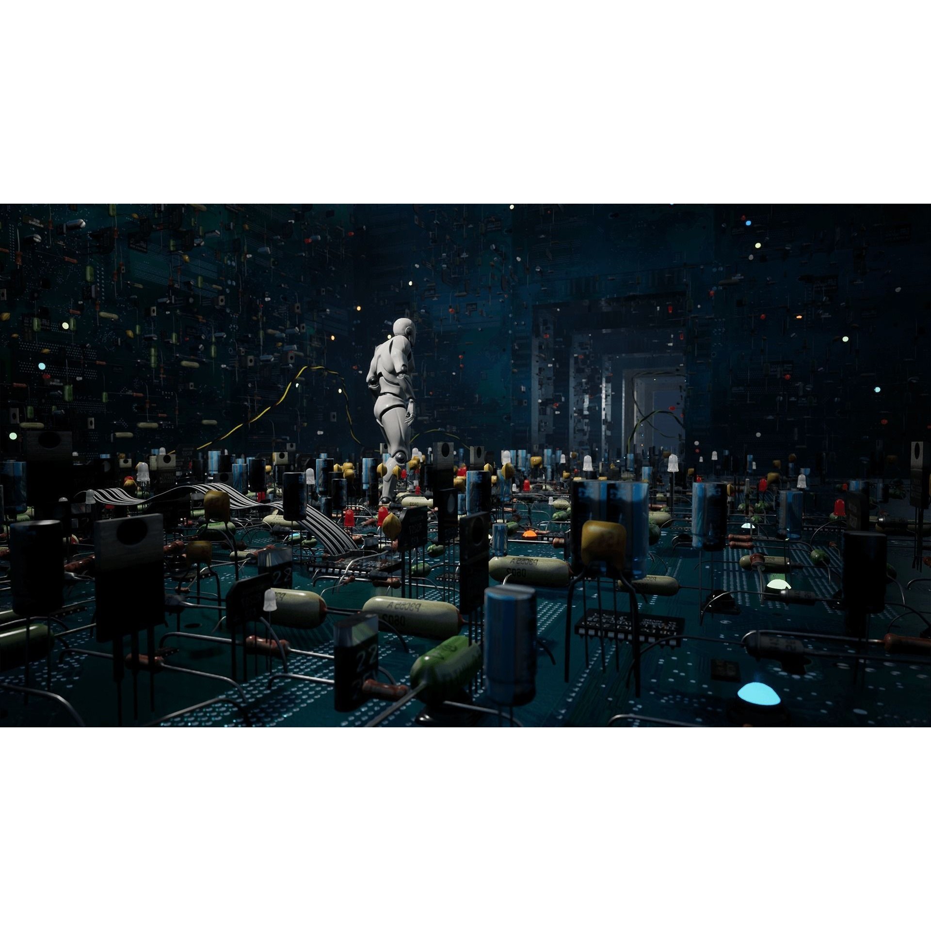 CPU World - Low-Poly Game-Ready 3D Model - View 15