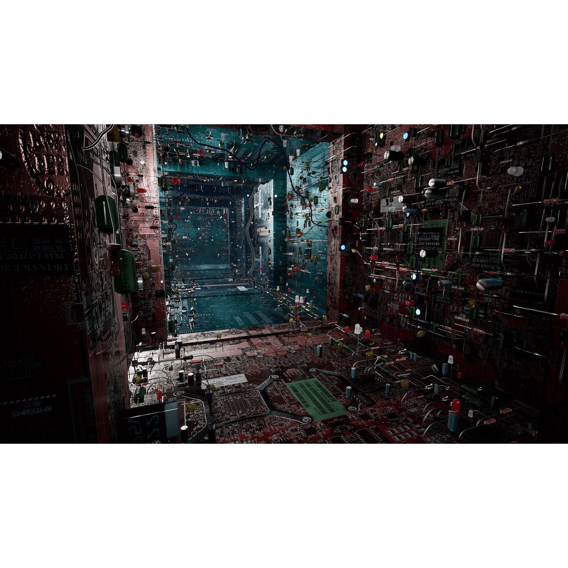 CPU World - Low-Poly Game-Ready 3D Model - View 3