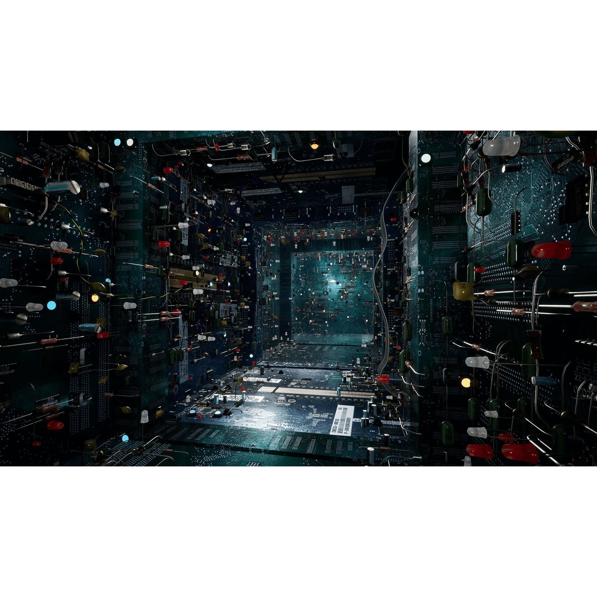 CPU World - Low-Poly Game-Ready 3D Model - View 4