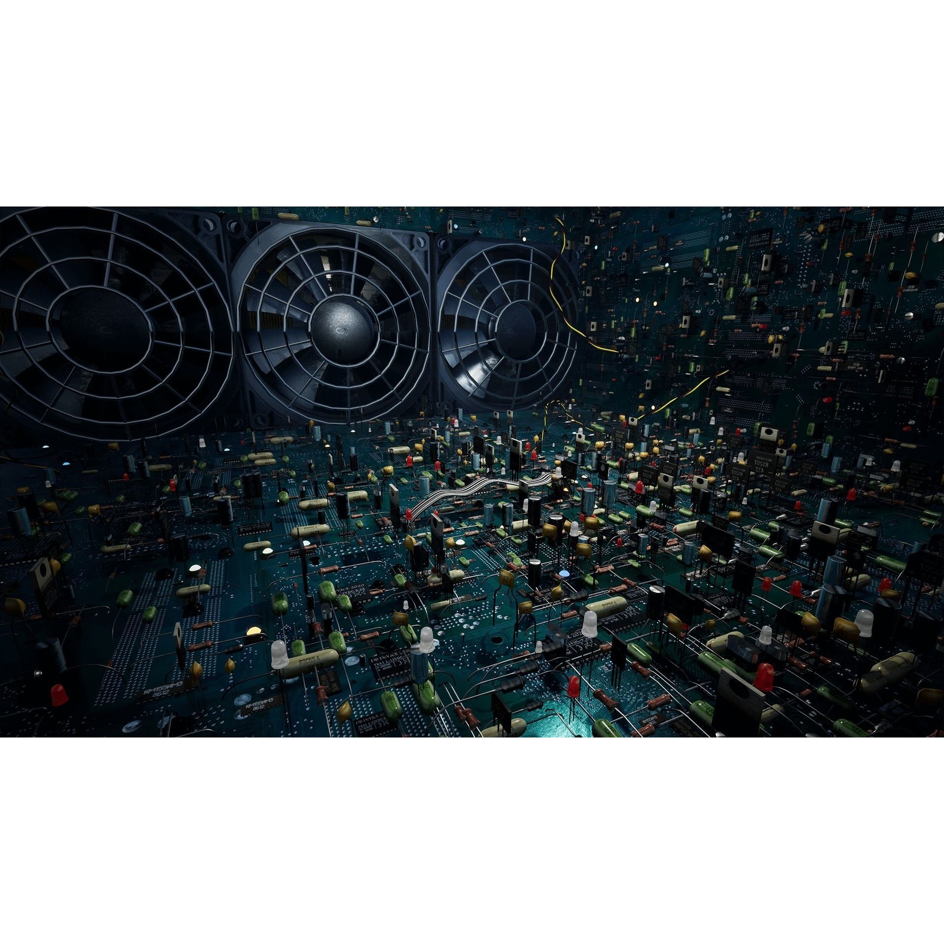 CPU World - Low-Poly Game-Ready 3D Model - View 9