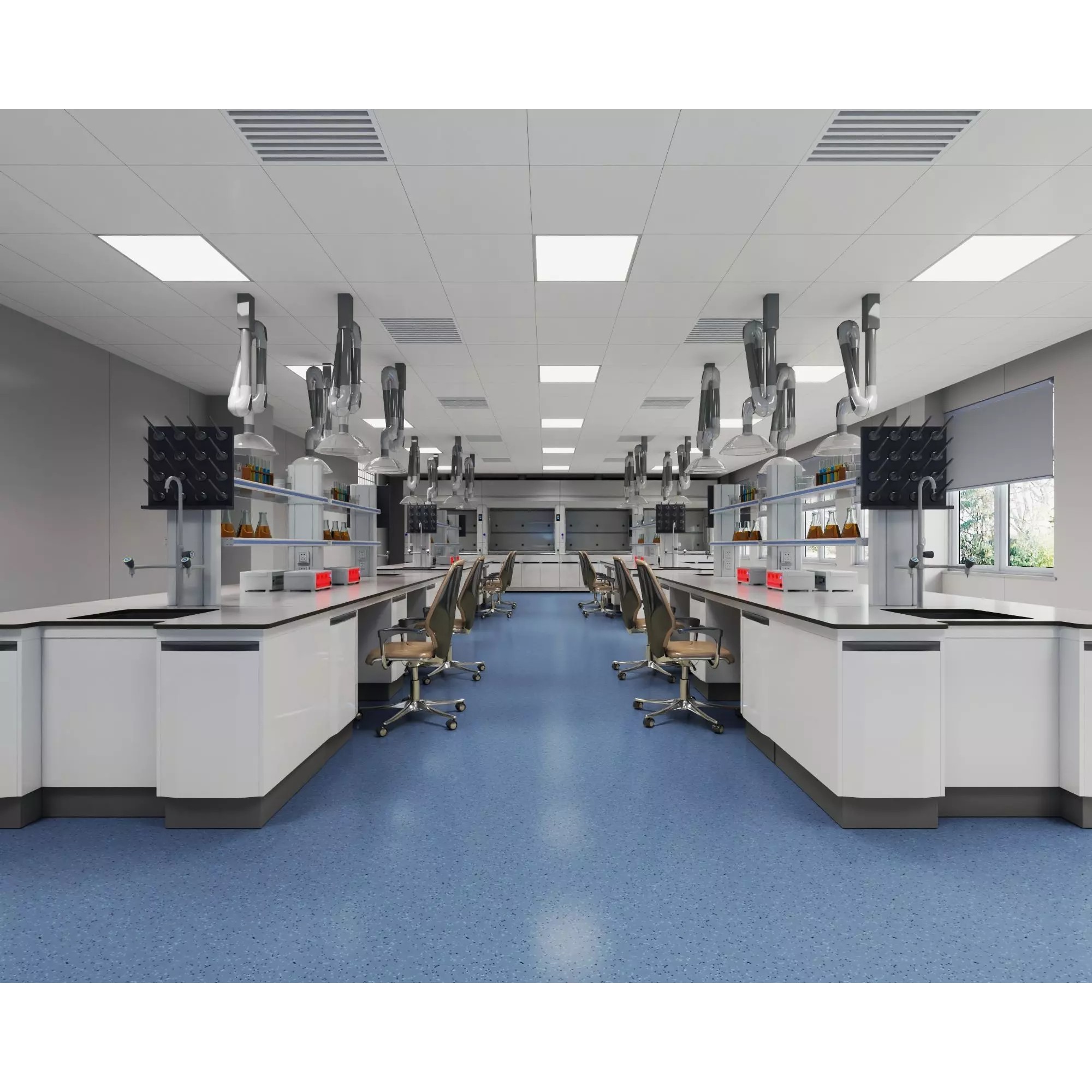Modern Laboratory - Low-Poly Game-Ready 3D Model - View 10