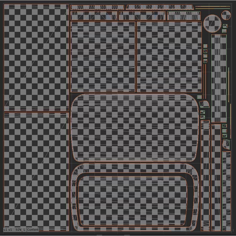 Old Antique Radio - Low-Poly Game-Ready 3D Model - View 18
