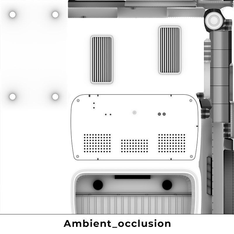 Old Antique Radio - Low-Poly Game-Ready 3D Model - View 19