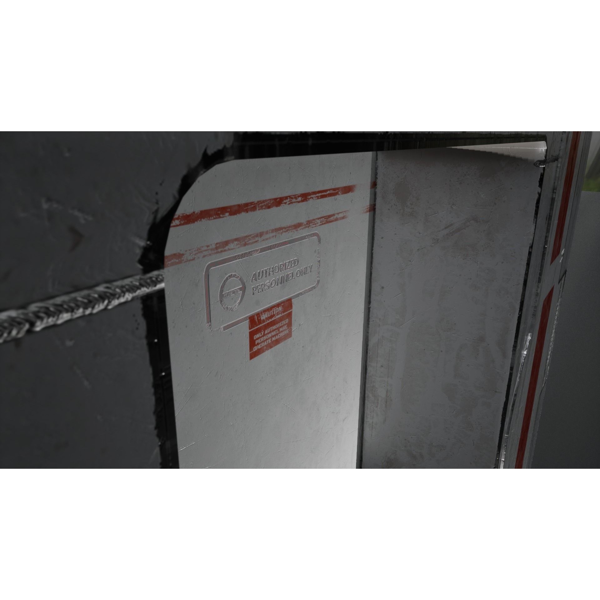 Animated Sci-Fi Door - Exceptional Quality 3D Model - View 15