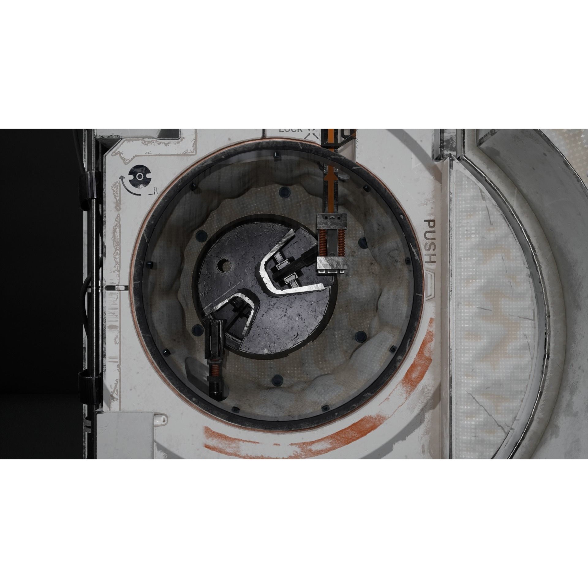 Animated Sci-Fi Door - Exceptional Quality 3D Model - View 8