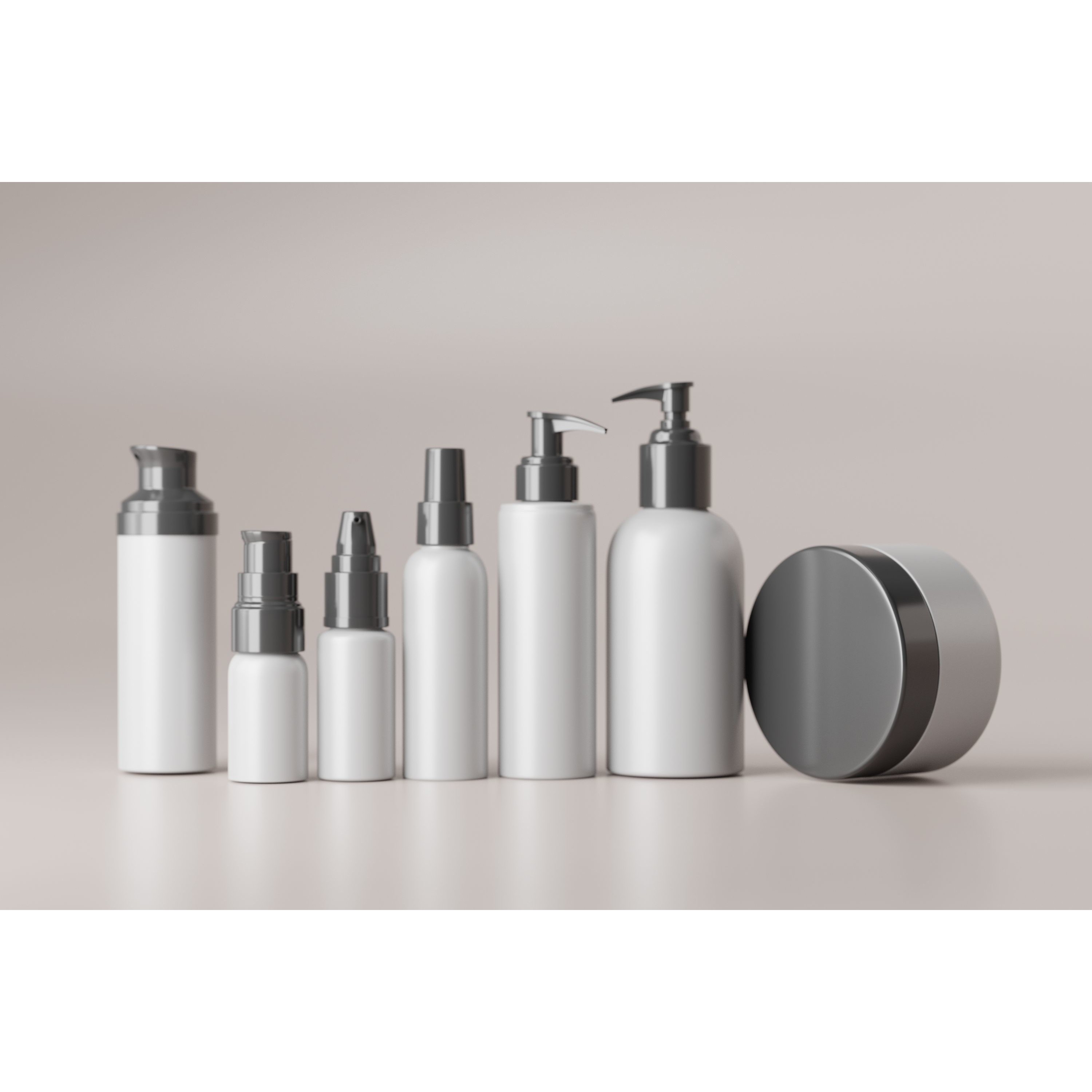 Cosmetic Bottle Collection - Low-Poly Game-Ready 3D Model - View 13