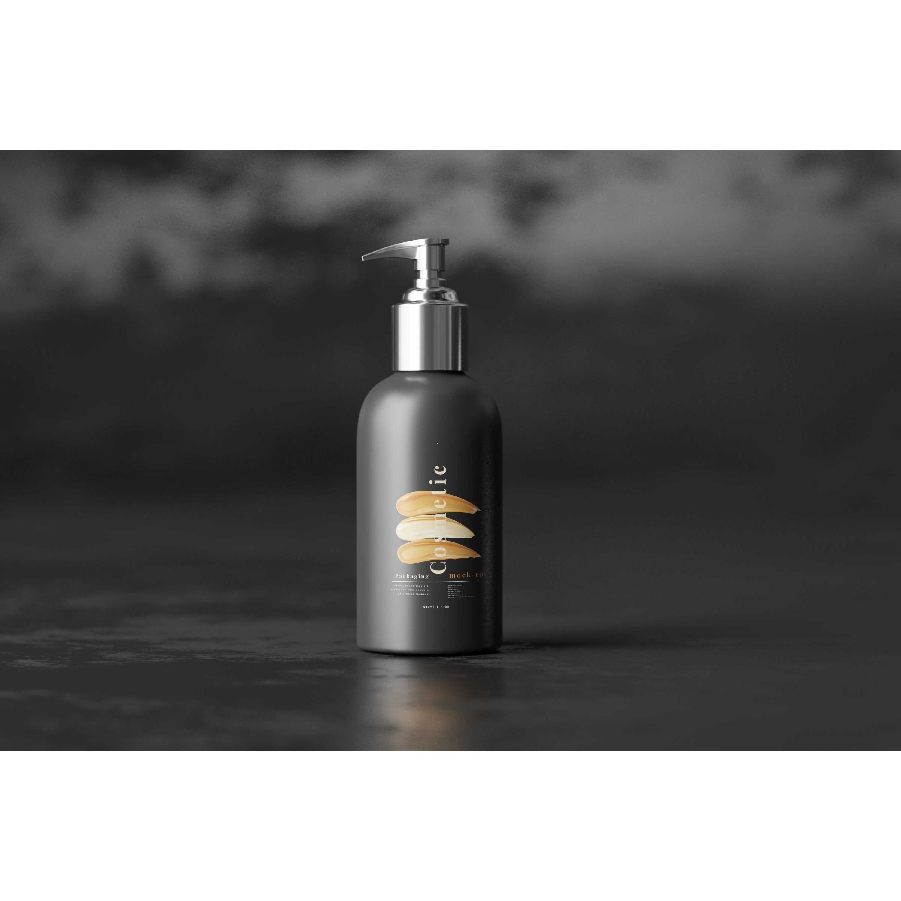 Cosmetic Bottle Collection - Low-Poly Game-Ready 3D Model - View 4