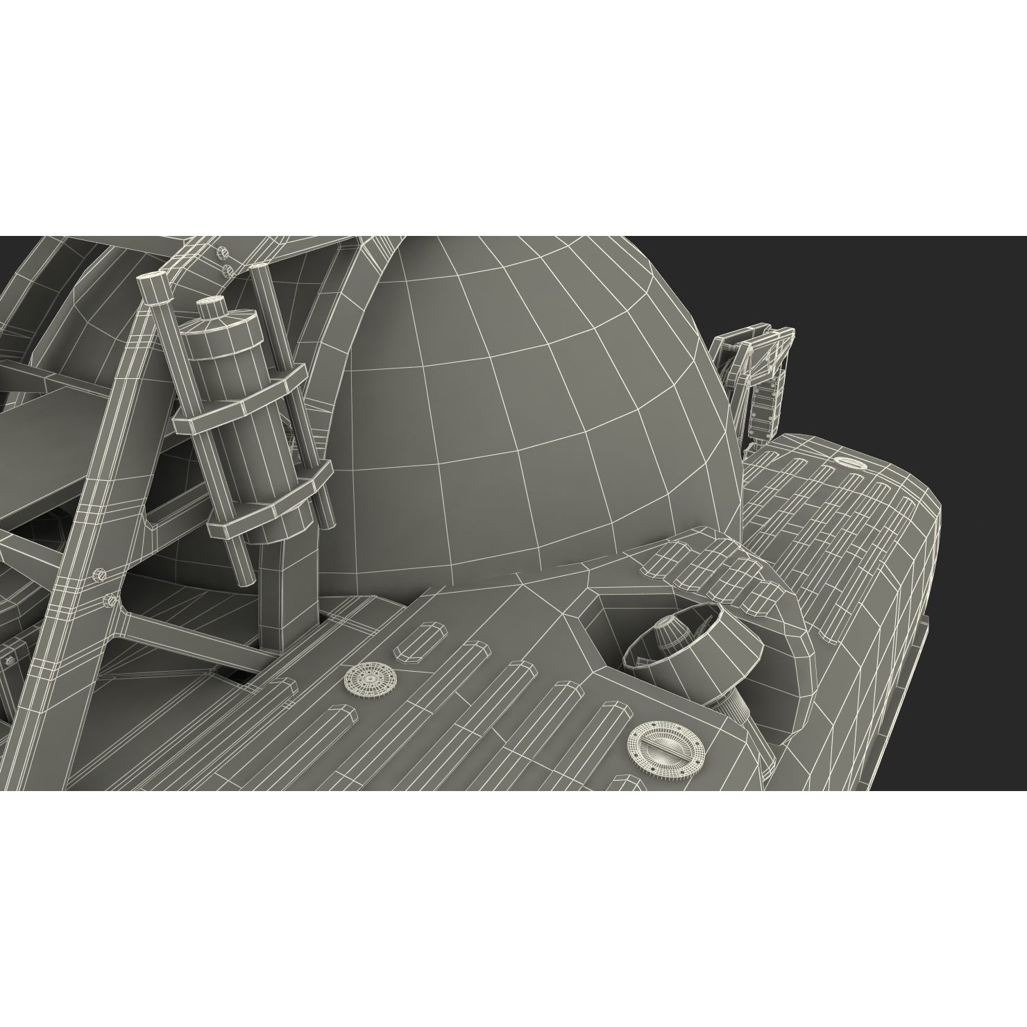 Personal Submarine Triton 3300 - Game-Ready 3D Model - View 28