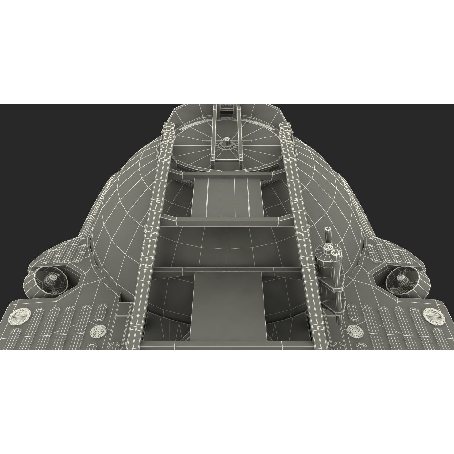 Personal Submarine Triton 3300 - Game-Ready 3D Model - View 29