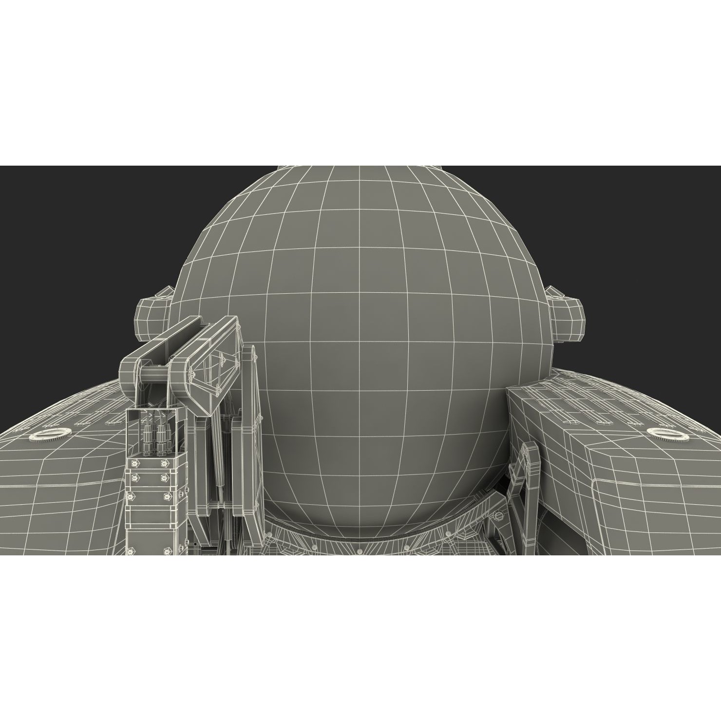 Personal Submarine Triton 3300 - Game-Ready 3D Model - View 30