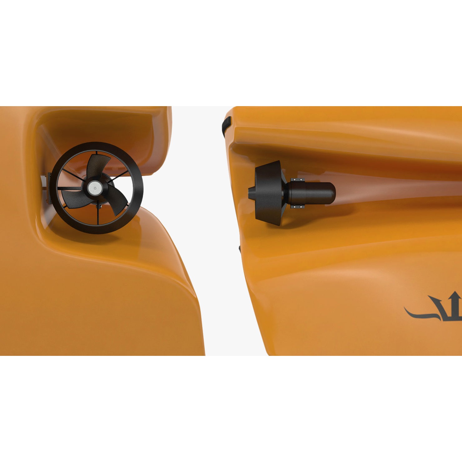 Personal Submarine Triton 3300 - Game-Ready 3D Model - View 9