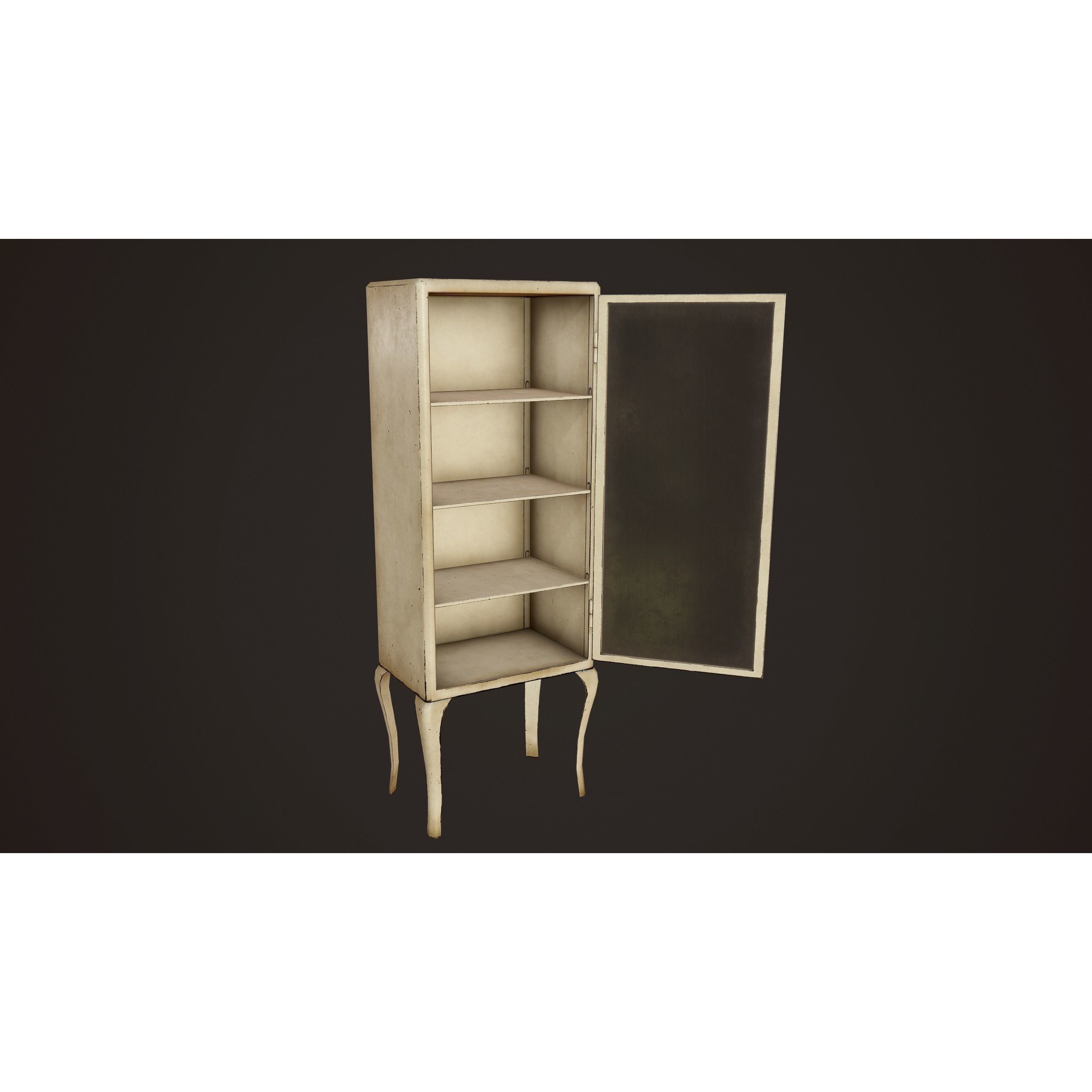 Hospital Cabinets - Low-Poly Game-Ready 3D Model - View 5