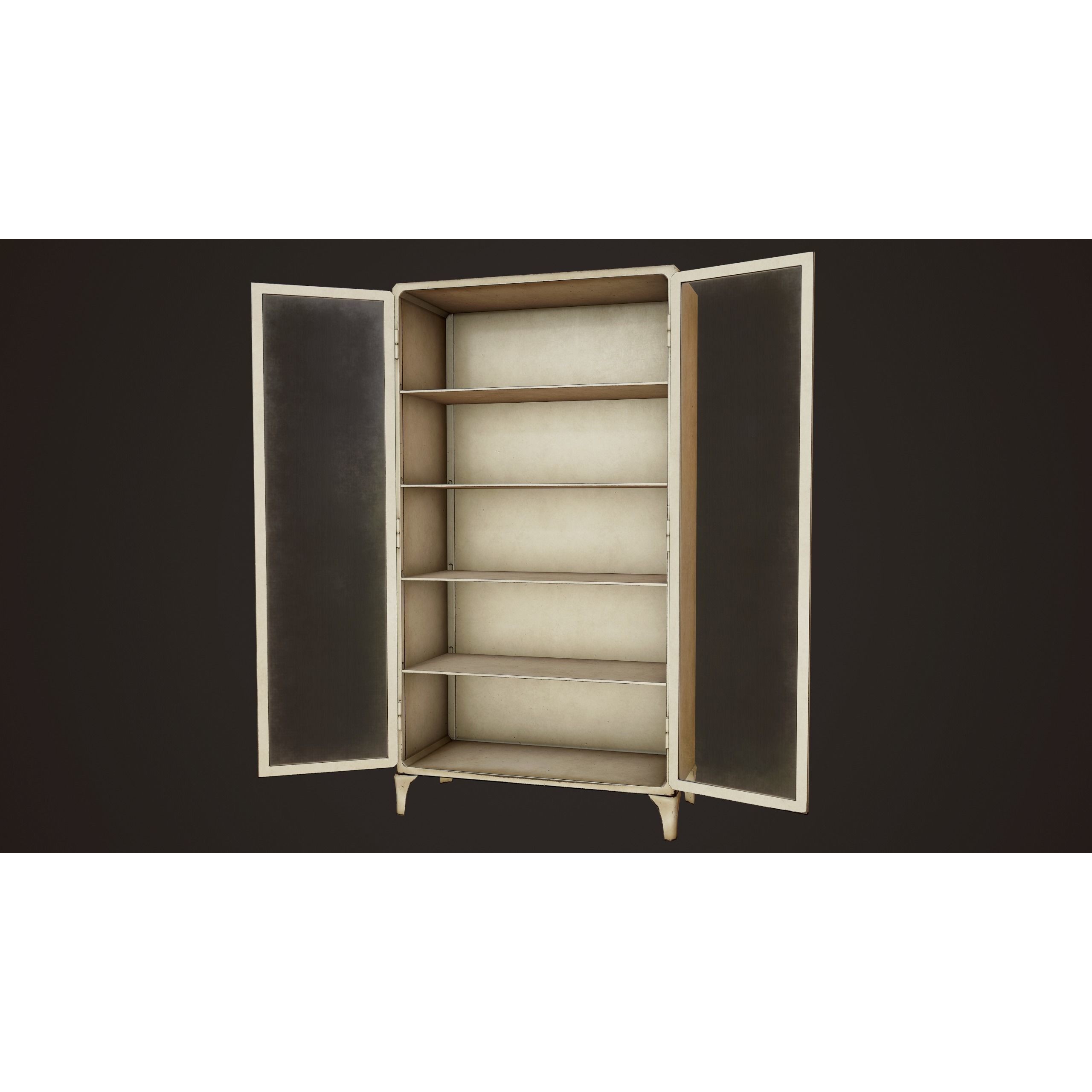 Hospital Cabinets - Low-Poly Game-Ready 3D Model - View 9