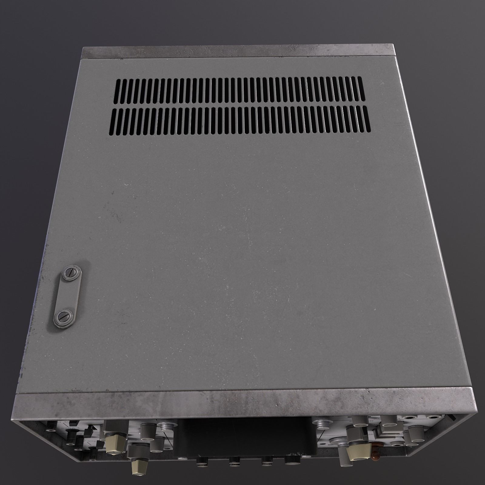 Soviet Oscilloscope - Low-Poly Game-Ready 3D Model - View 8