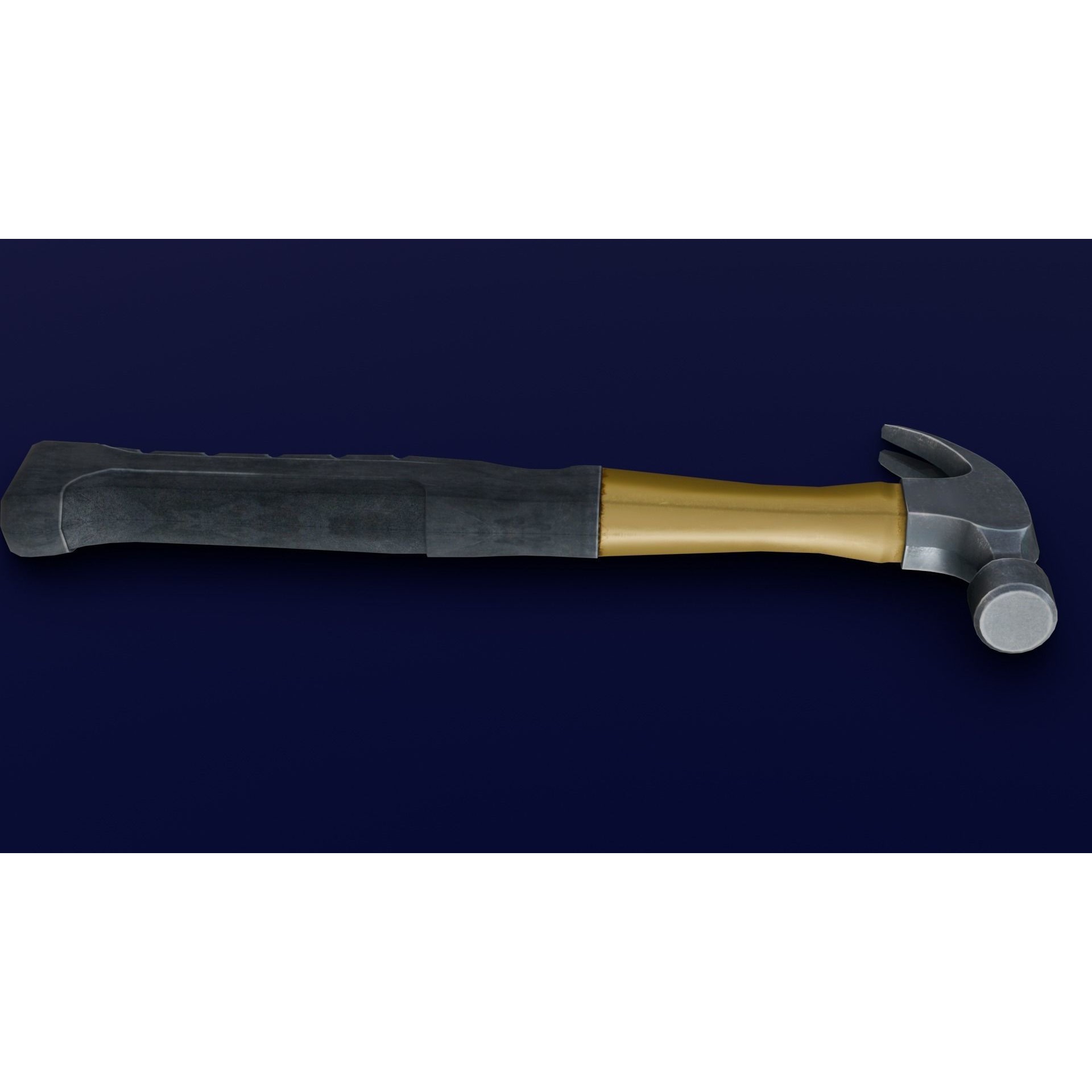 Hammer - Low-Poly Game-Ready 3D Model