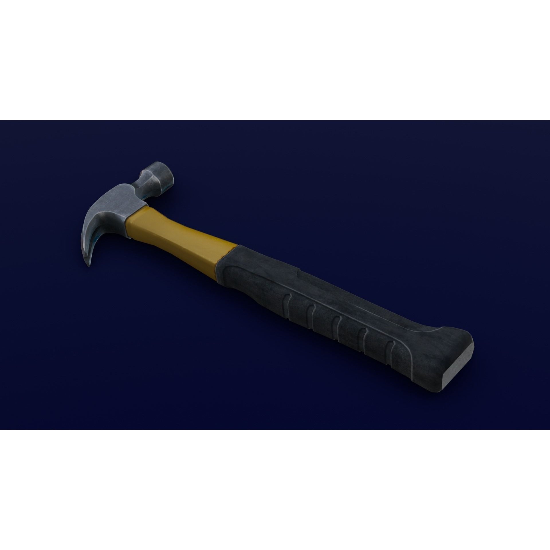 Hammer - Low-Poly Game-Ready 3D Model - View 16