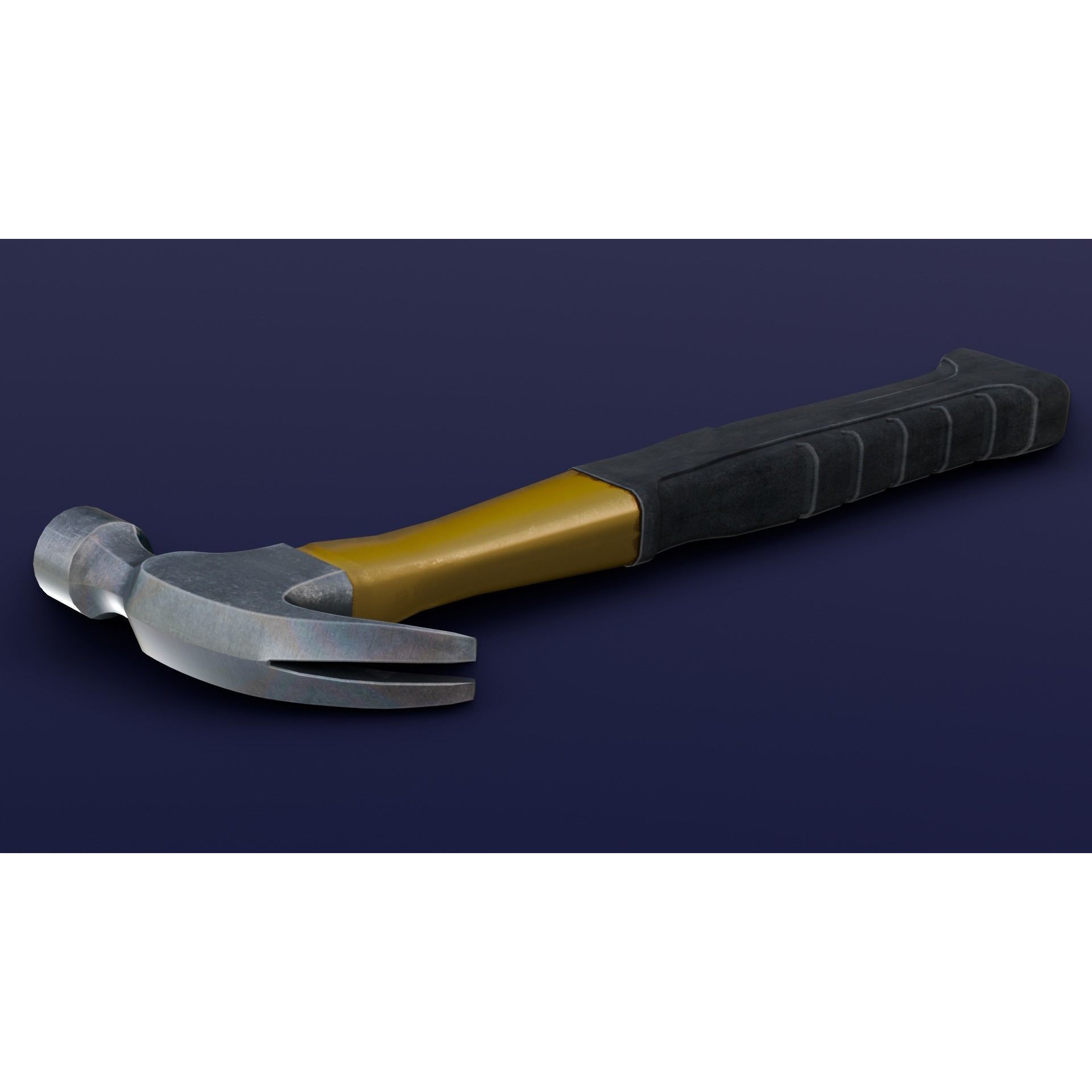 Hammer - Low-Poly Game-Ready 3D Model - View 18