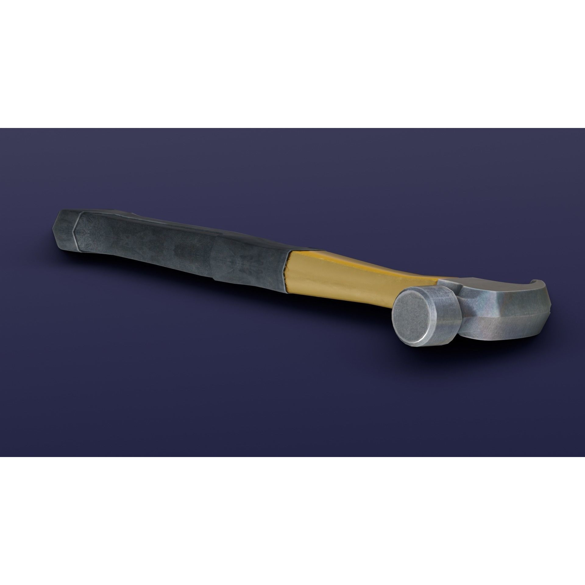 Hammer - Low-Poly Game-Ready 3D Model - View 19