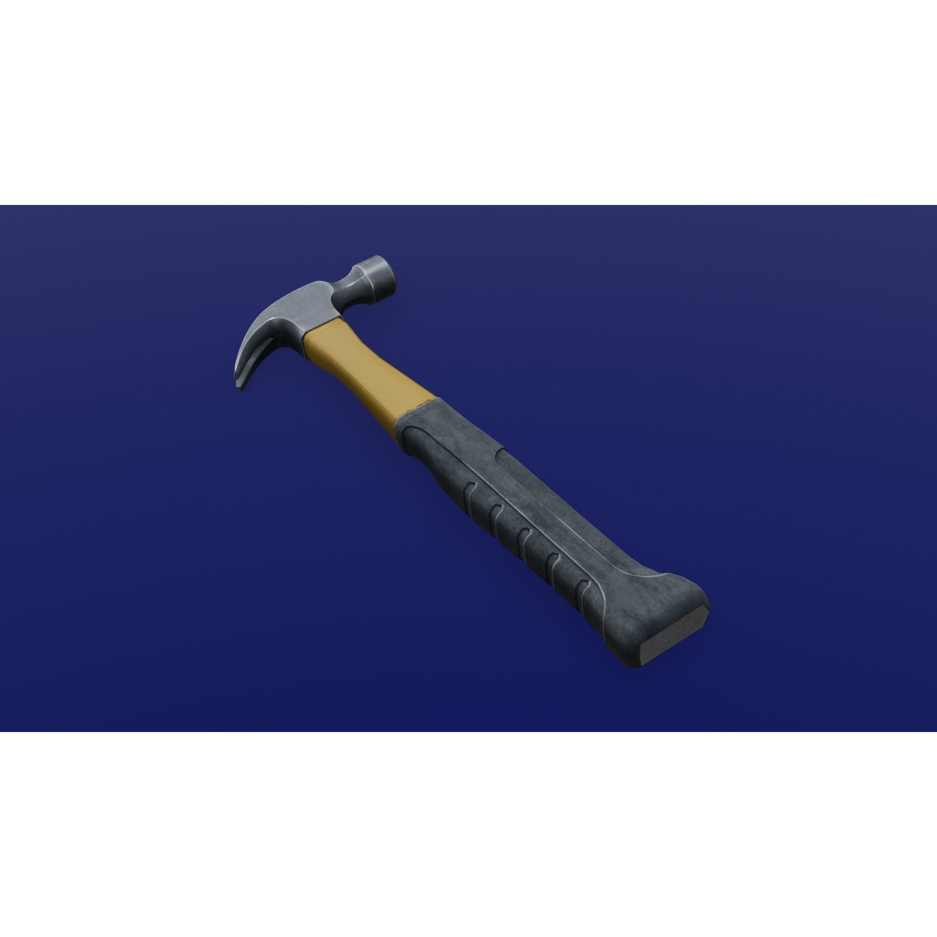 Hammer - Low-Poly Game-Ready 3D Model - View 5