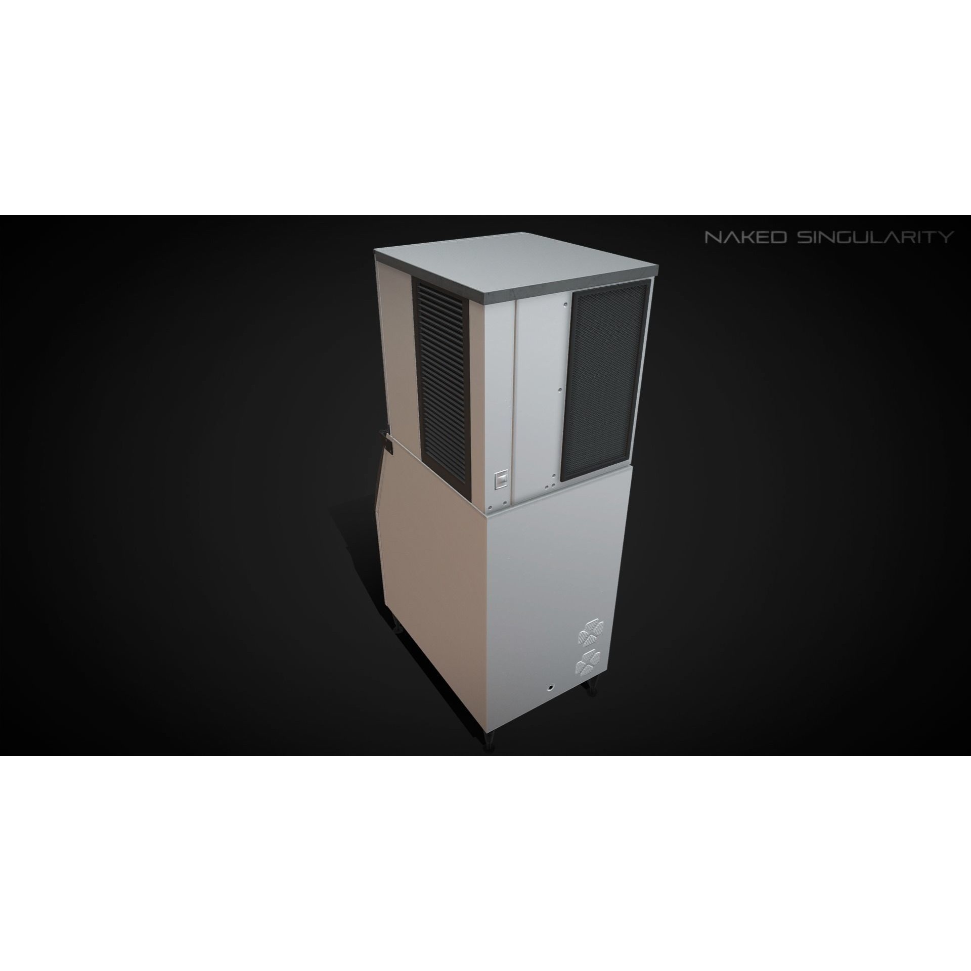 Ice Maker - Low-Poly Game-Ready 3D Model - View 3