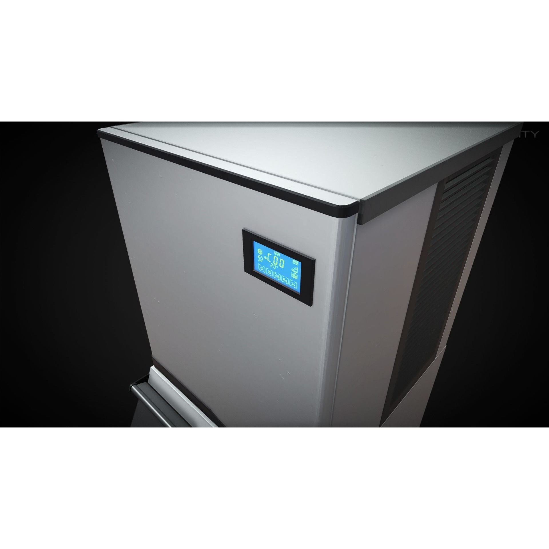 Ice Maker - Low-Poly Game-Ready 3D Model - View 4