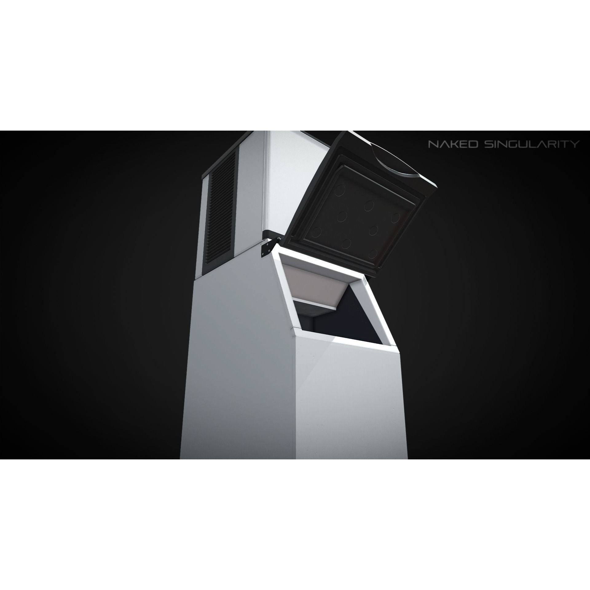 Ice Maker - Low-Poly Game-Ready 3D Model - View 6