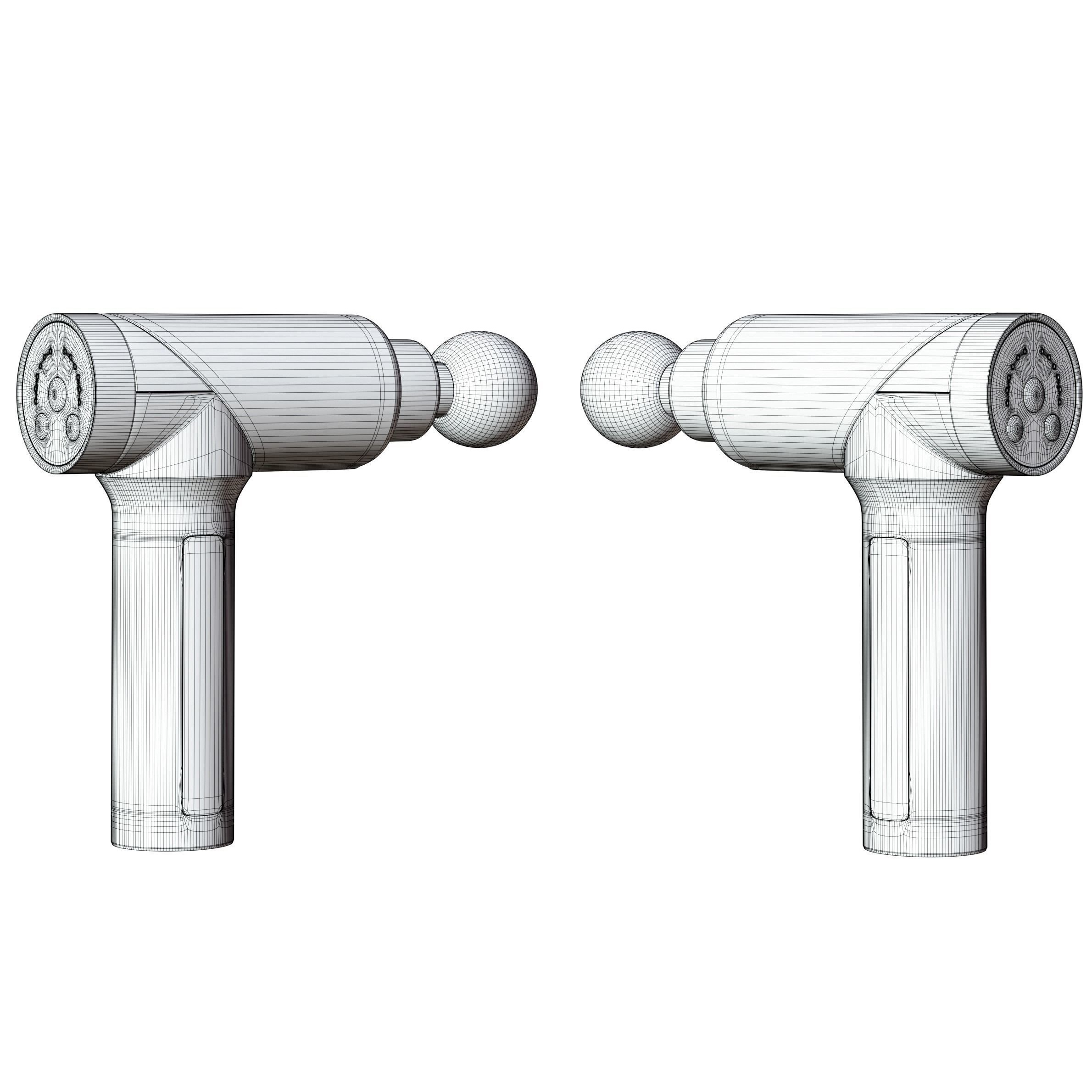 Massage Gun - High-Quality Game-Ready 3D Model - View 11