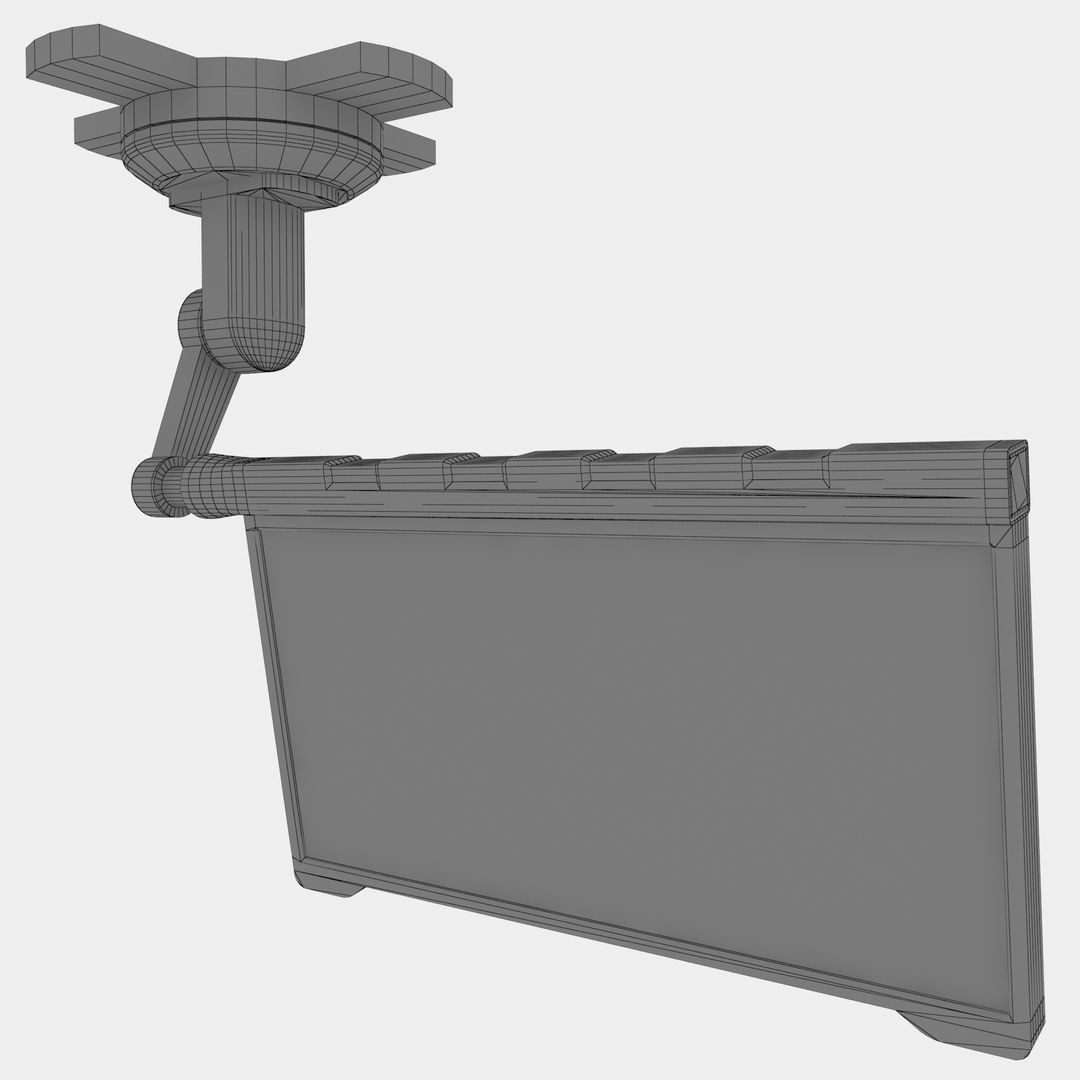 Operation and Command Center - Low-Poly Game-Ready 3D Model - View 16