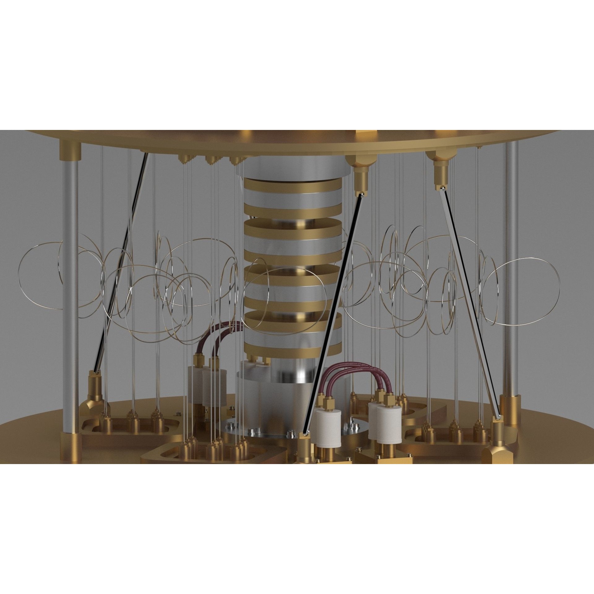 Quantum Computer 3D Model – High Poly, V-Ray Ready, Multiple Formats - View 7