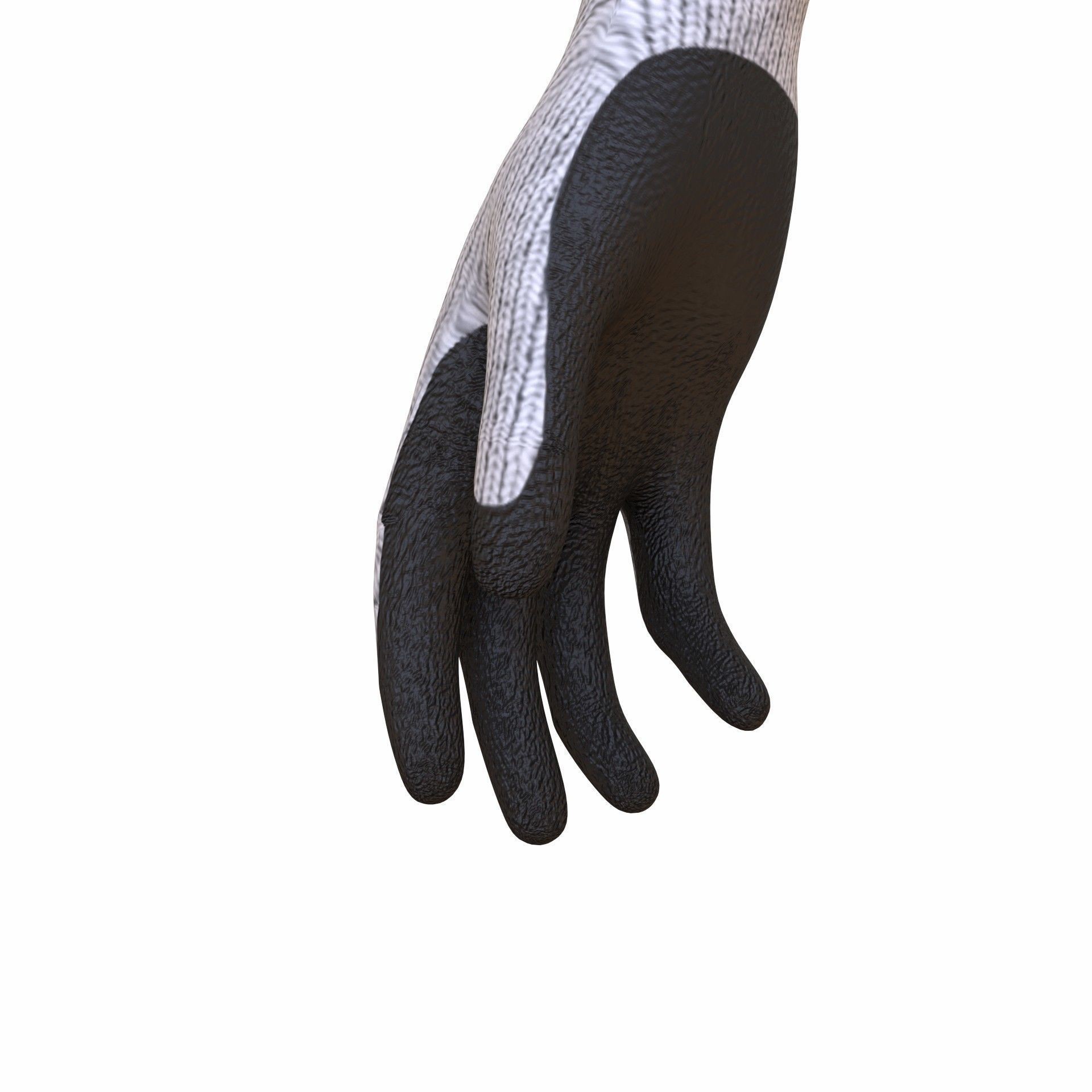 Worker Character 3D Model – Rigged Low-Poly Animated Asset, FBX - View 30