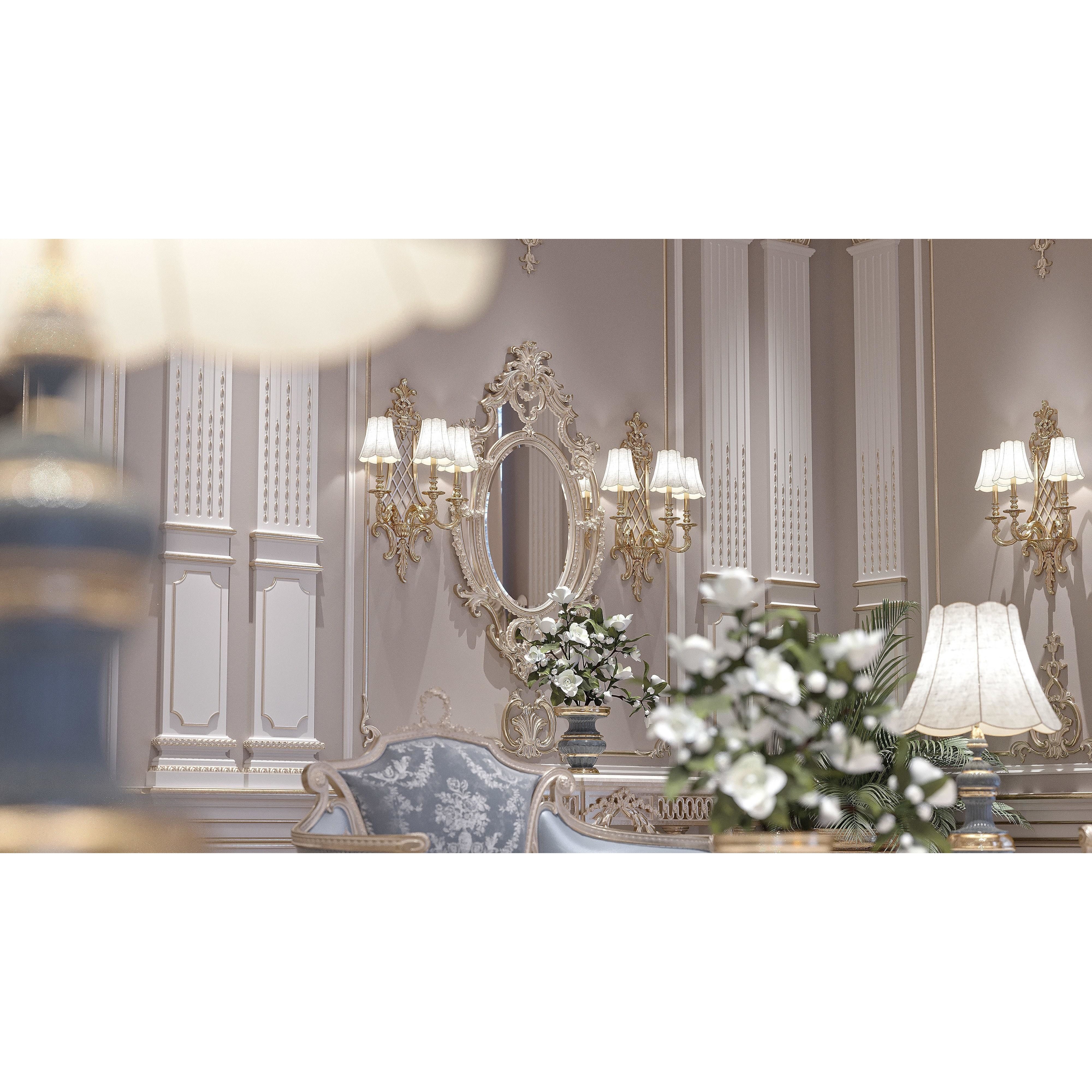 Classical Living Room and Dining Room - Game-Ready 3D Model - View 16