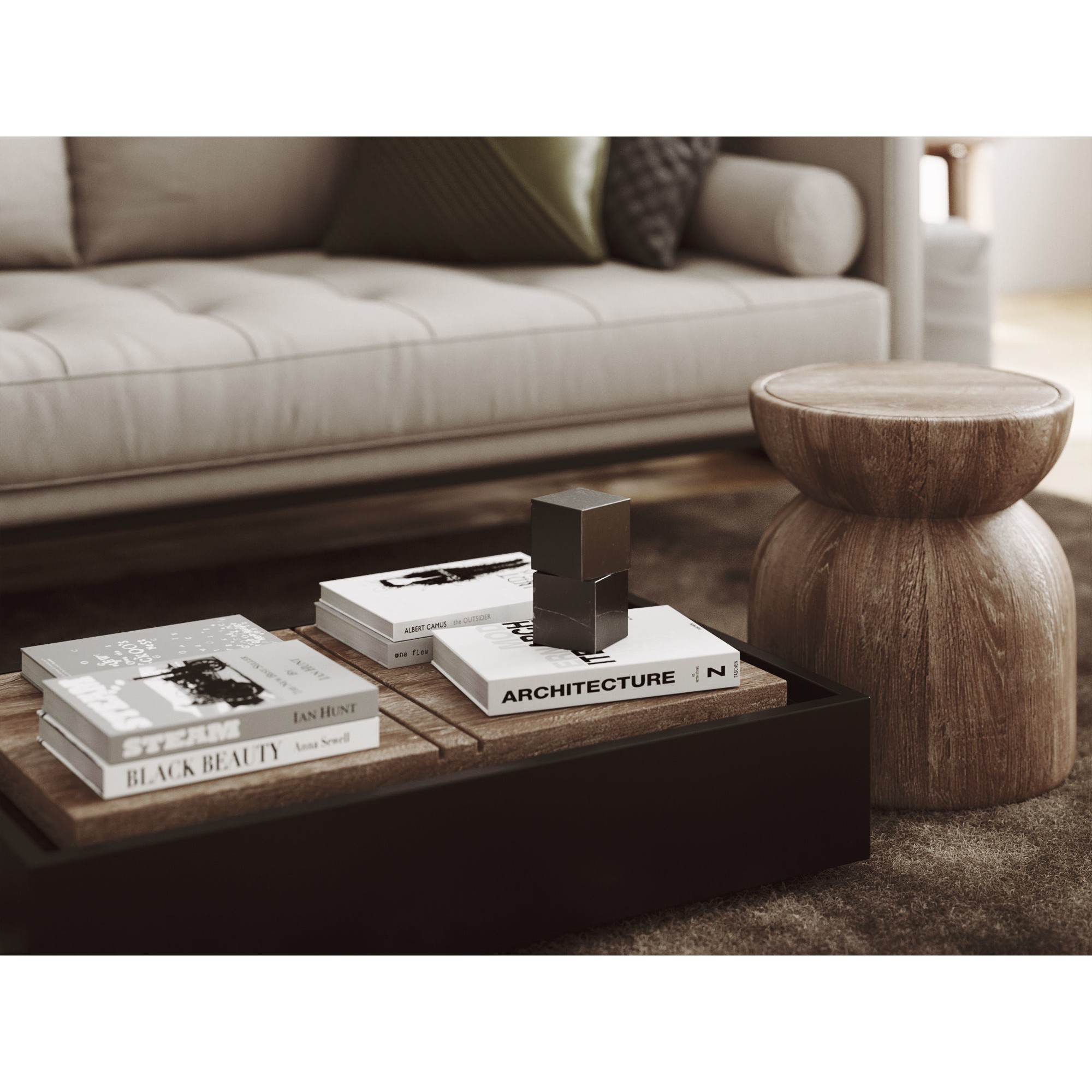 NConcept 11 - V-Ray Ready Living Room 3D Model - View 5